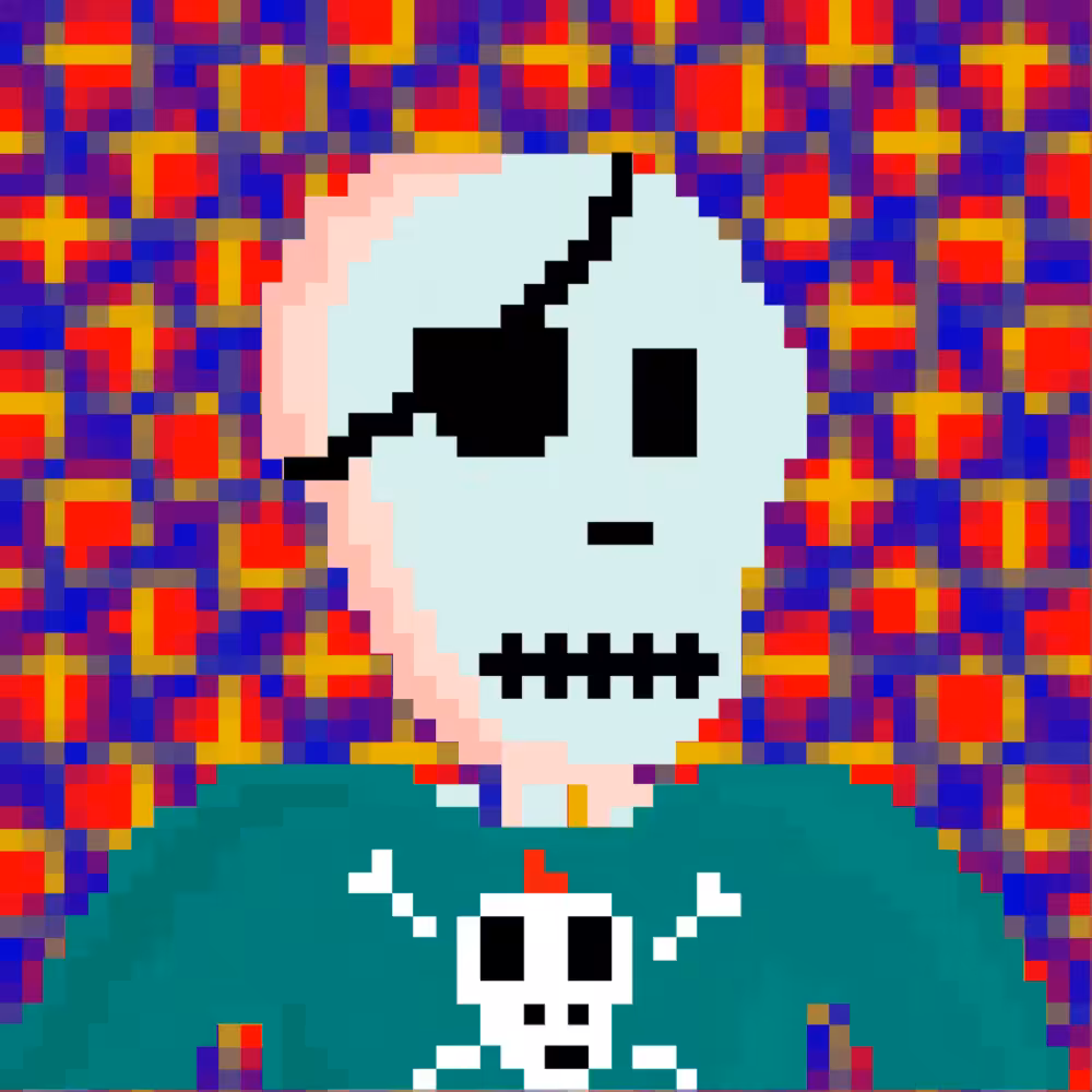 PIXEL SKULLETTI 1 #197