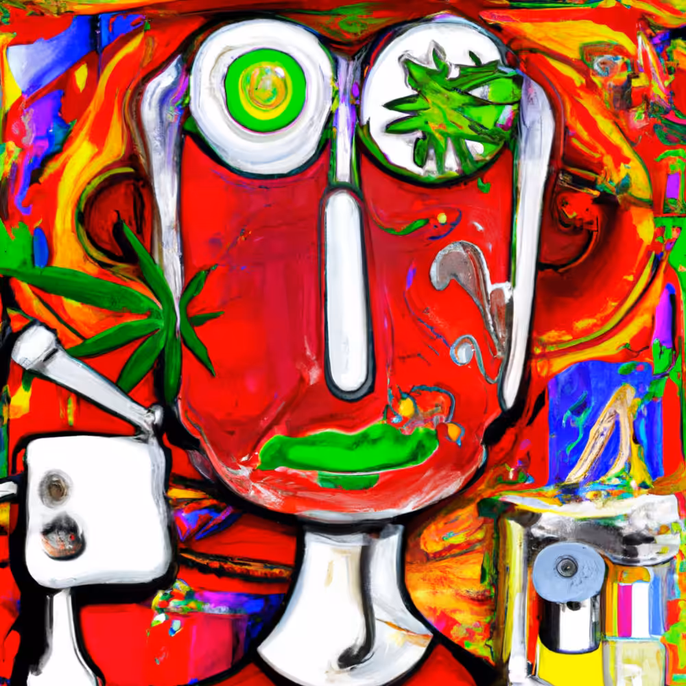 Stoned Robot #8