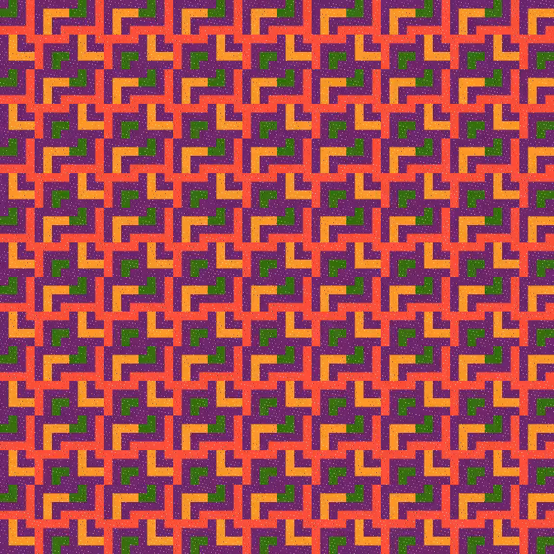 Regular Tile painting #18