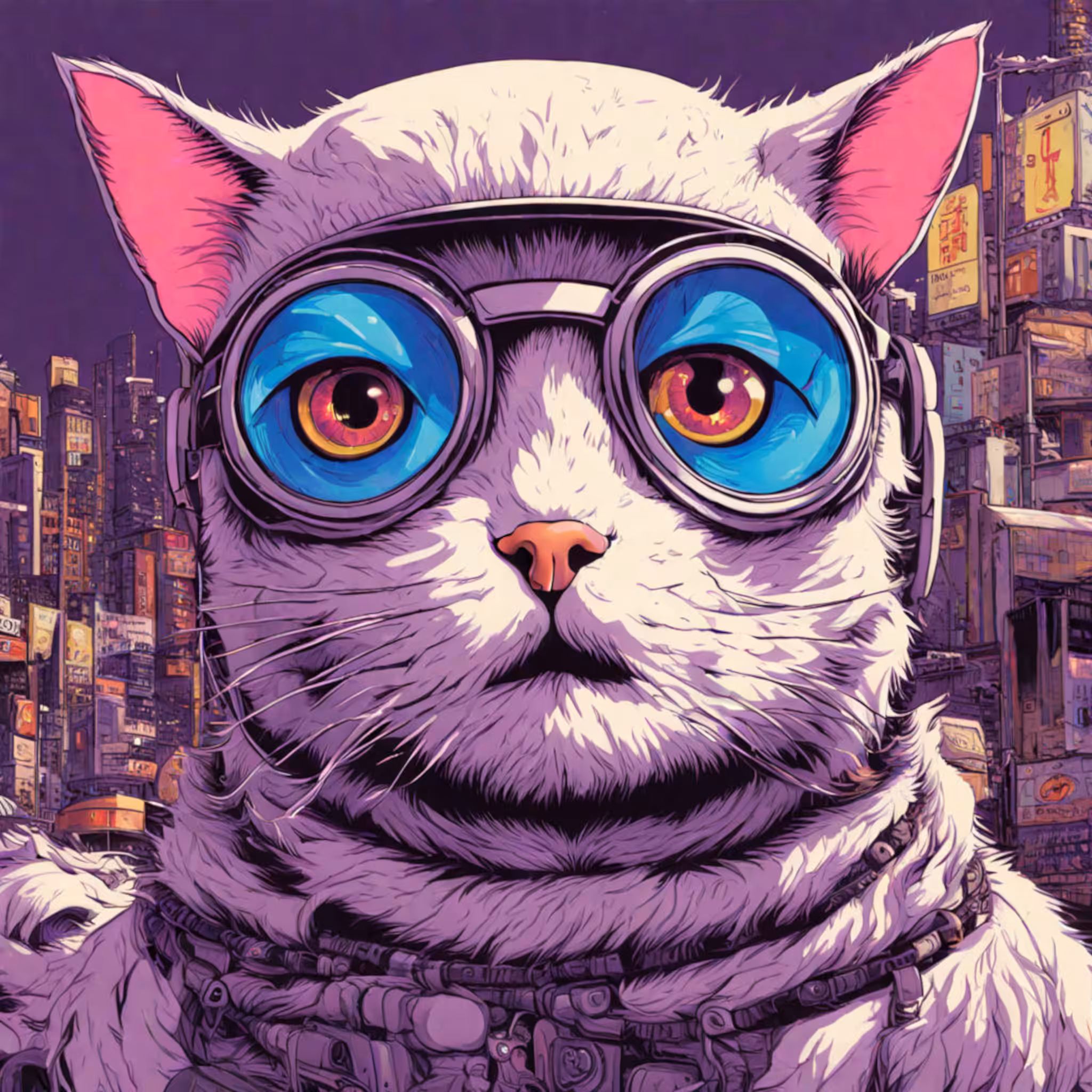 “Cipher – Guardian of the Neon City”