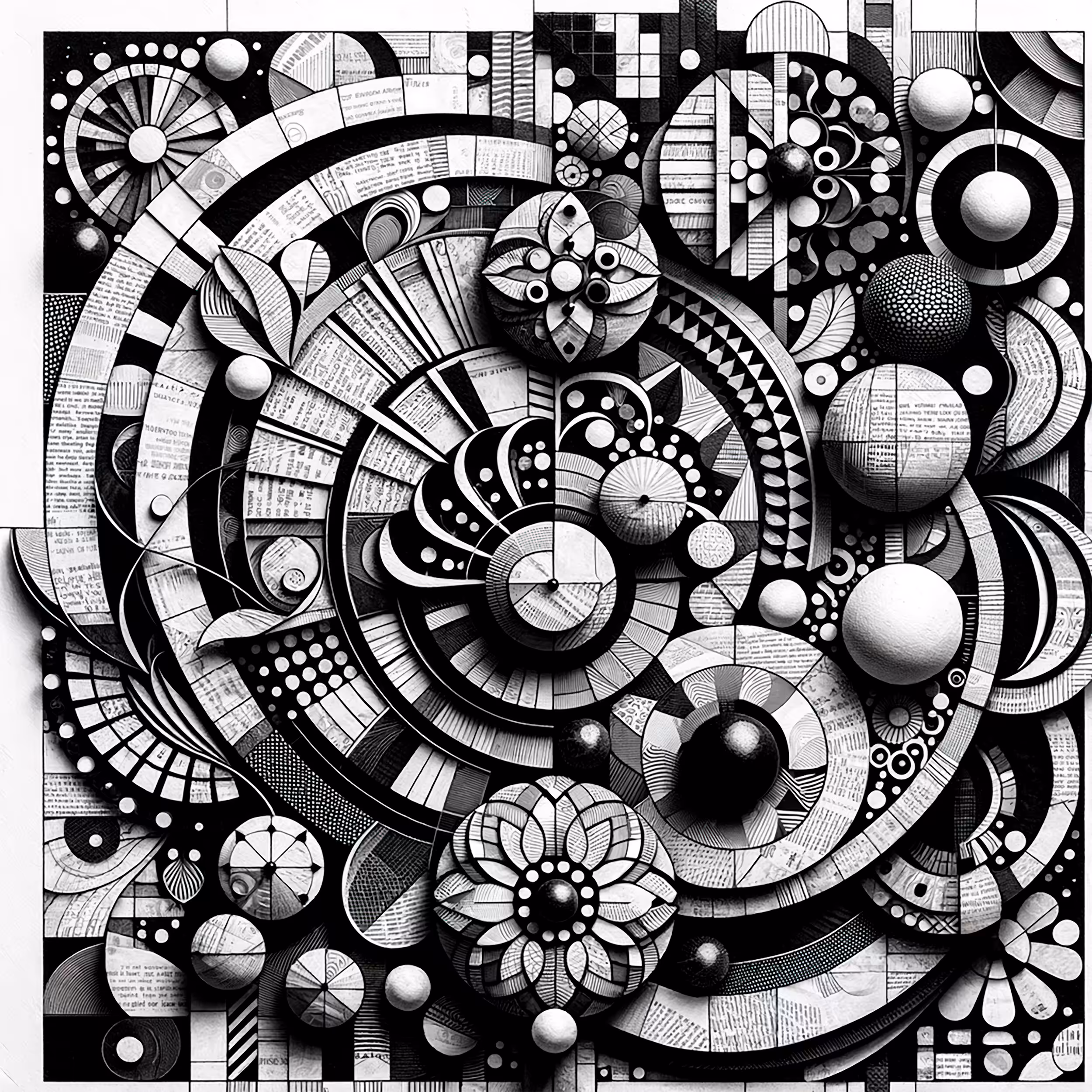 Beyond Decoupage Boundaries: Geometric Harmony 6
