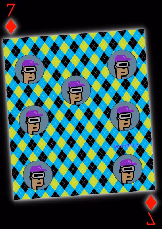NFT CARDS 7 TRIBUTE TO @dangiuz