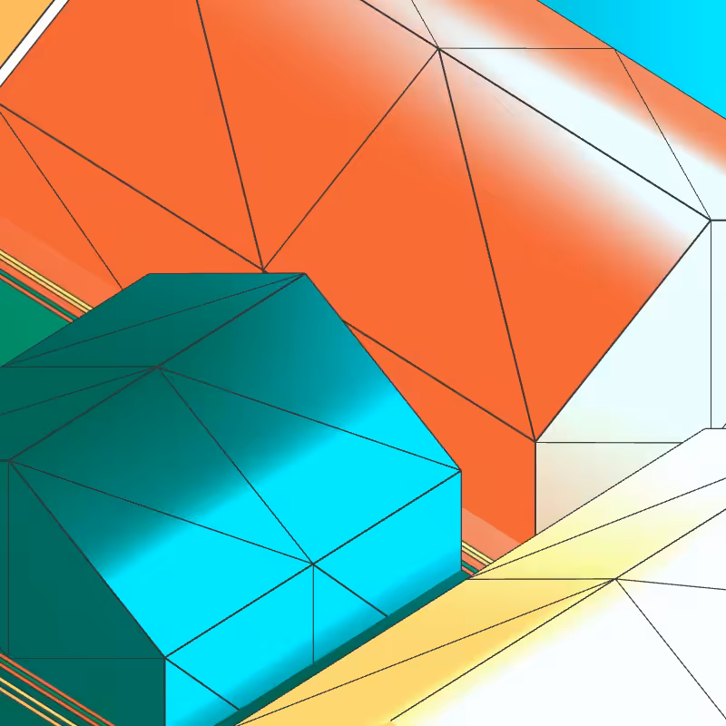 Geometric city #167