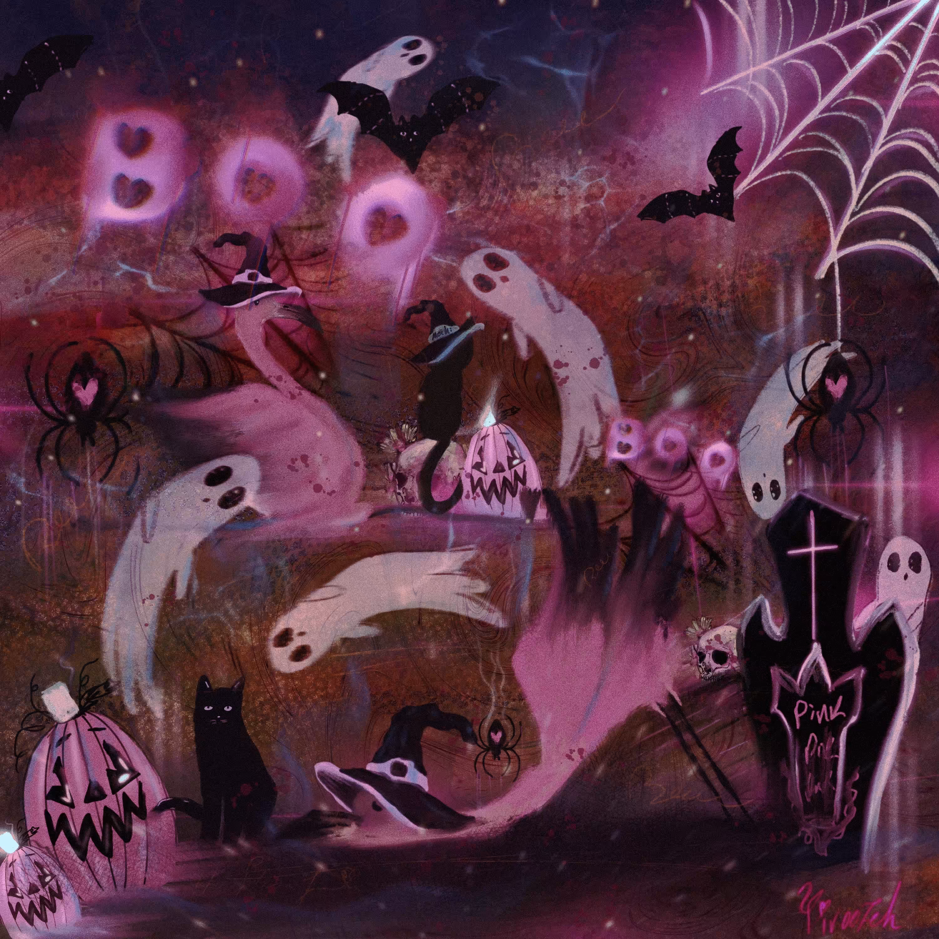 Pink Halloween