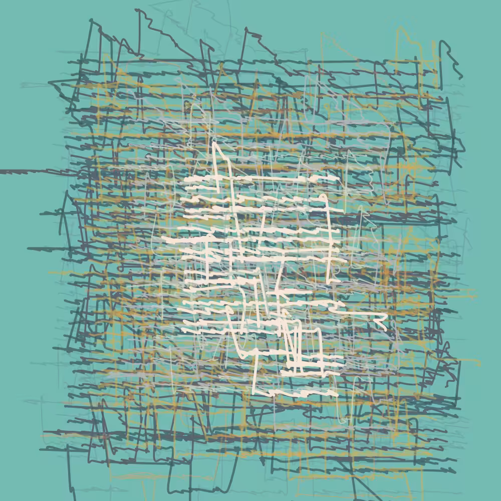 Asemic Palimpsest #001
