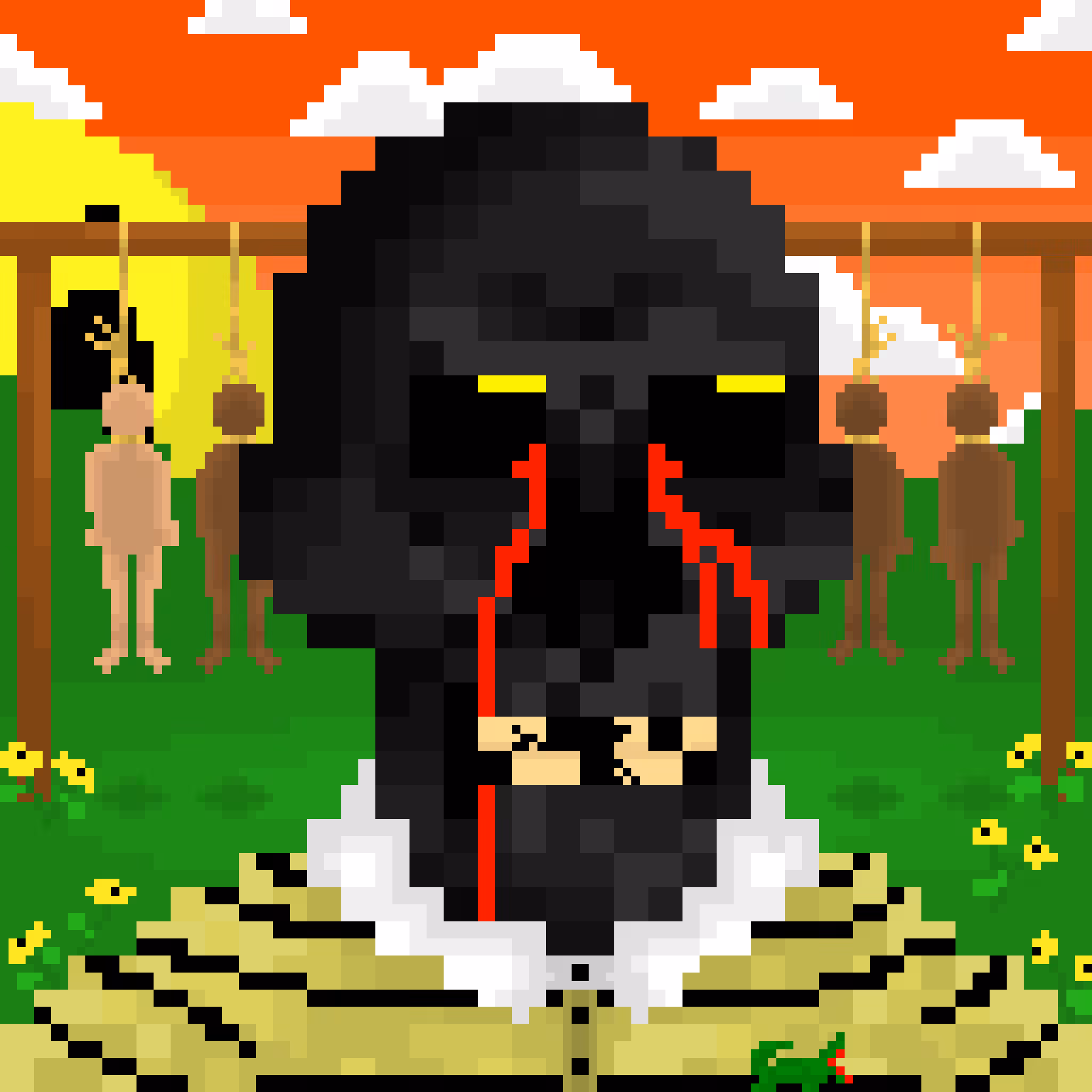 Exotic Pixel Sacred Sunset