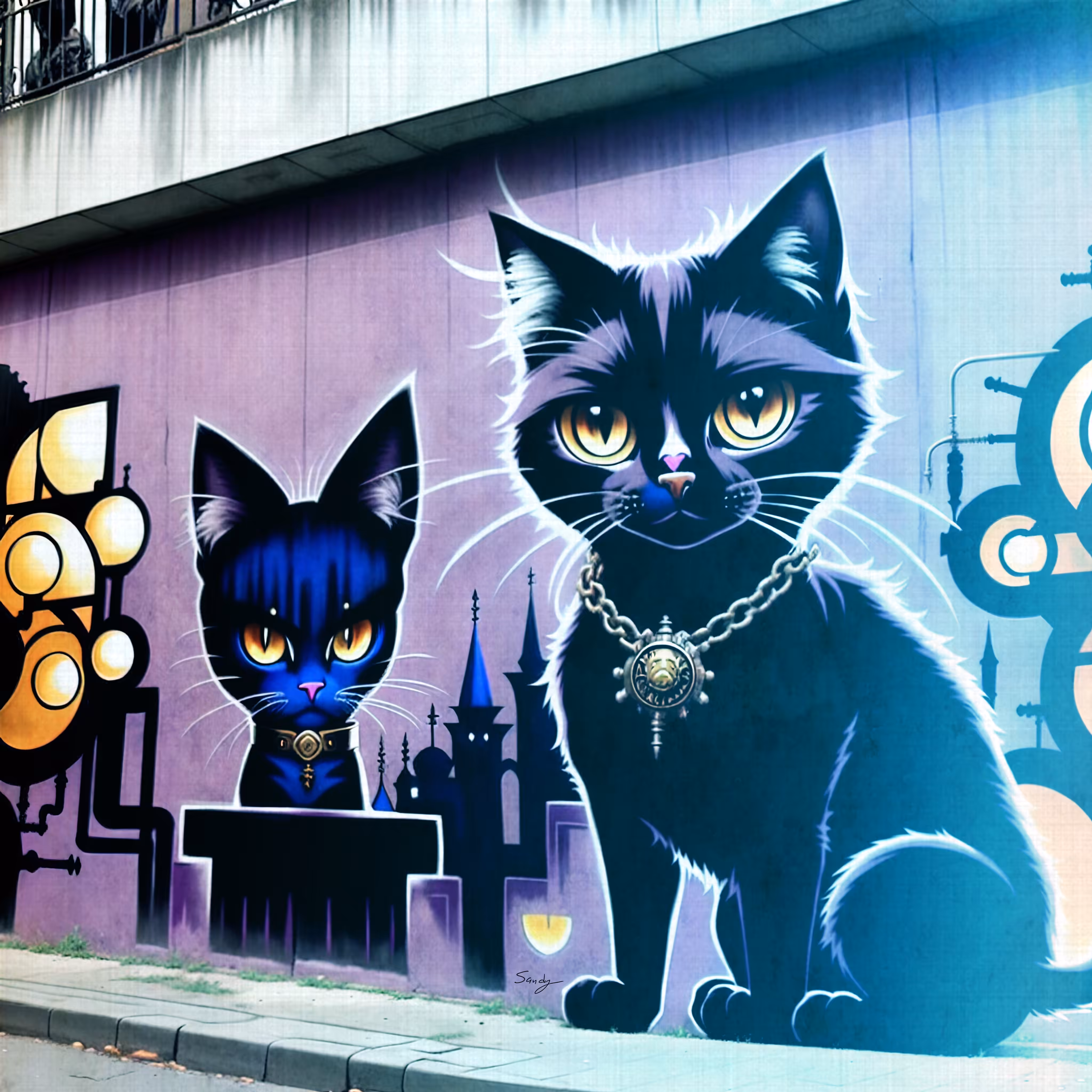 Purr-sian Blue