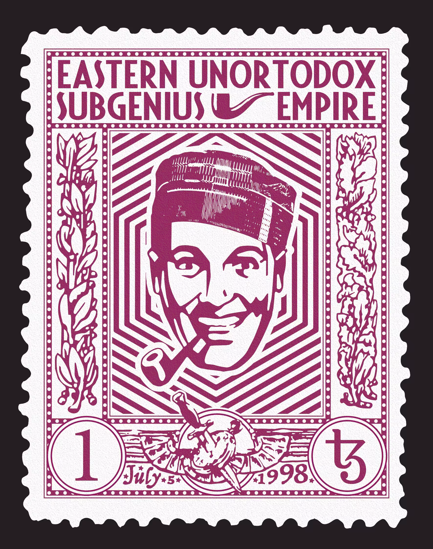 African Bob :-: ed. 1/1 :-: Grape Purple Series 13/17