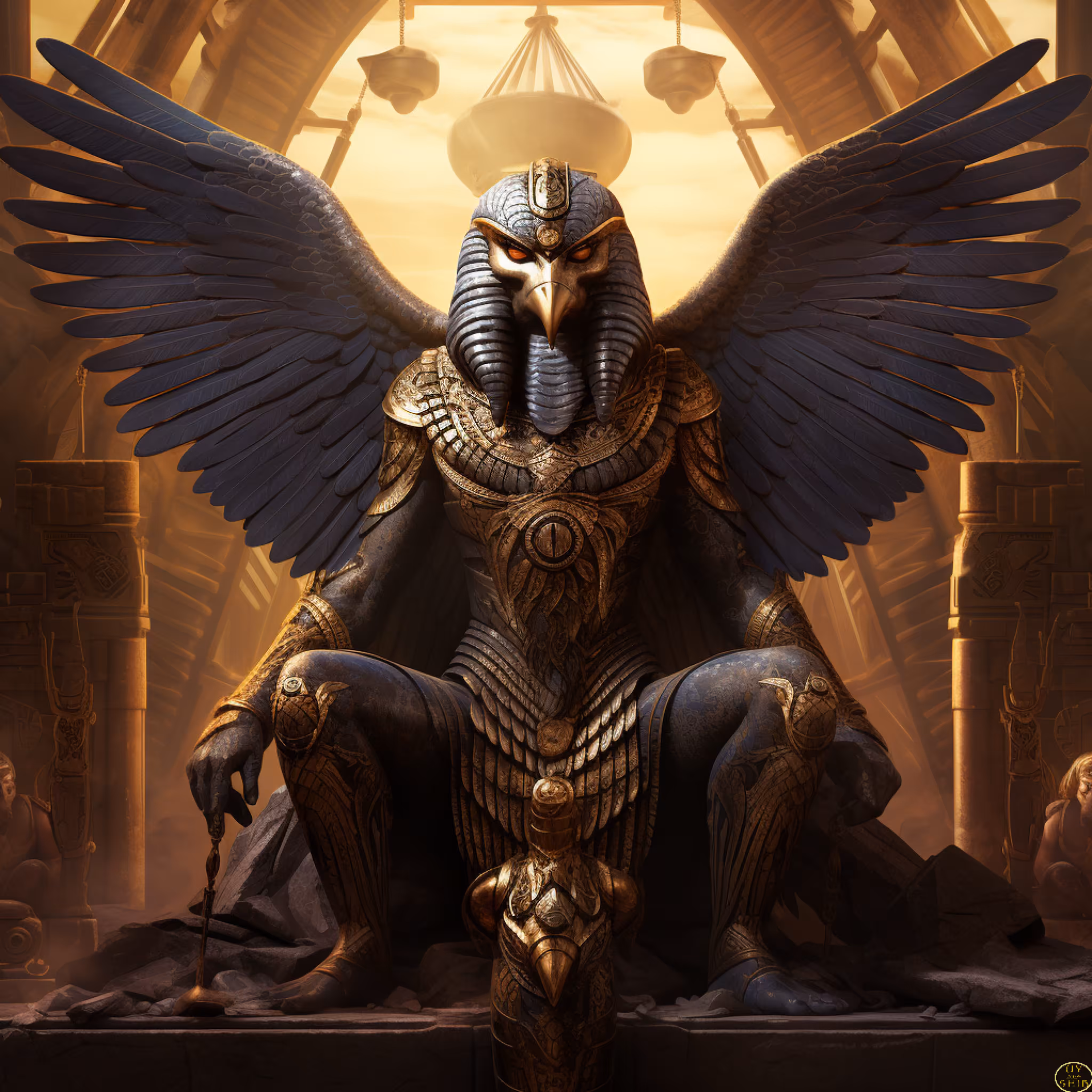 Walk like an Egyptian / God Horus #1