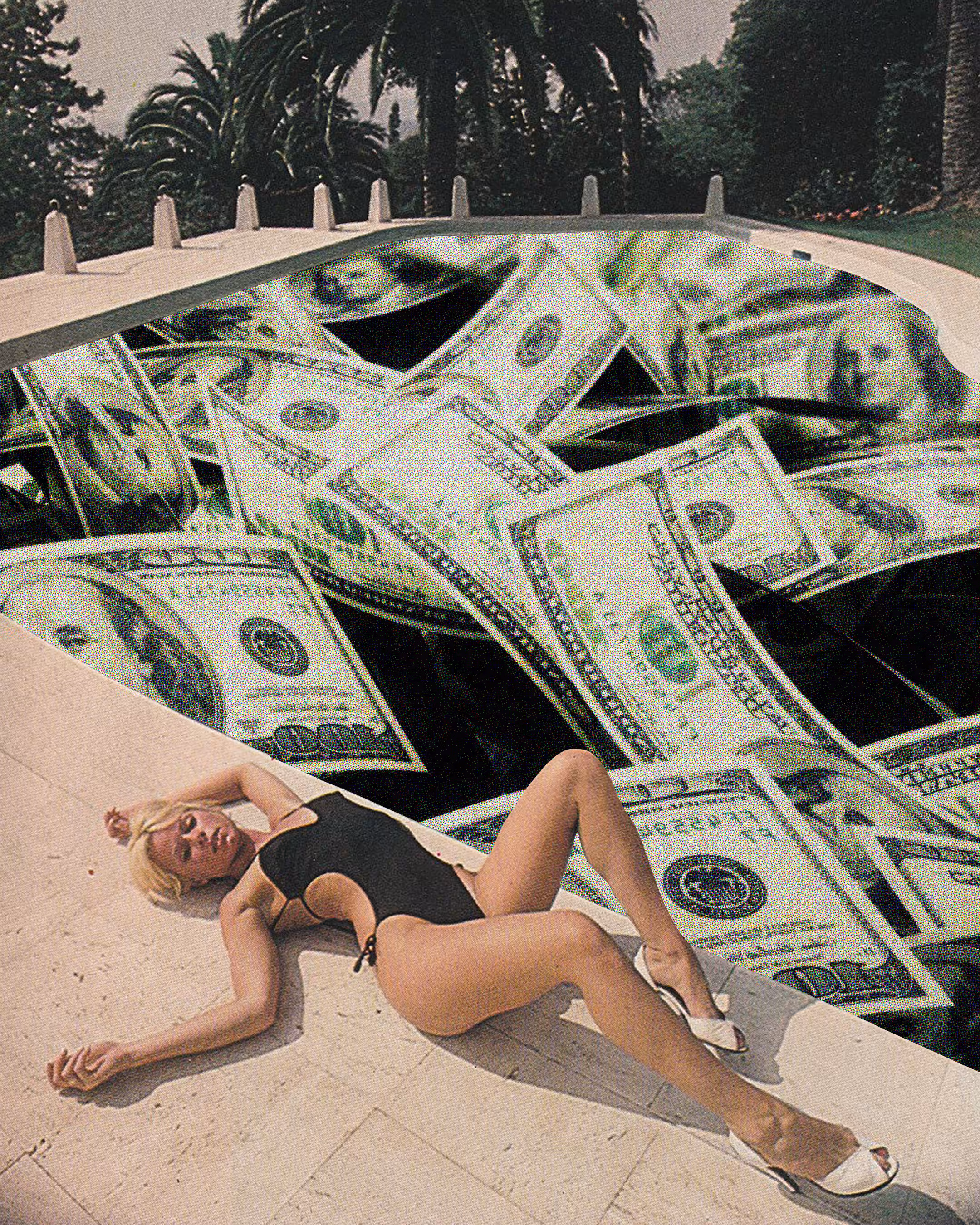 Ben's pool. 