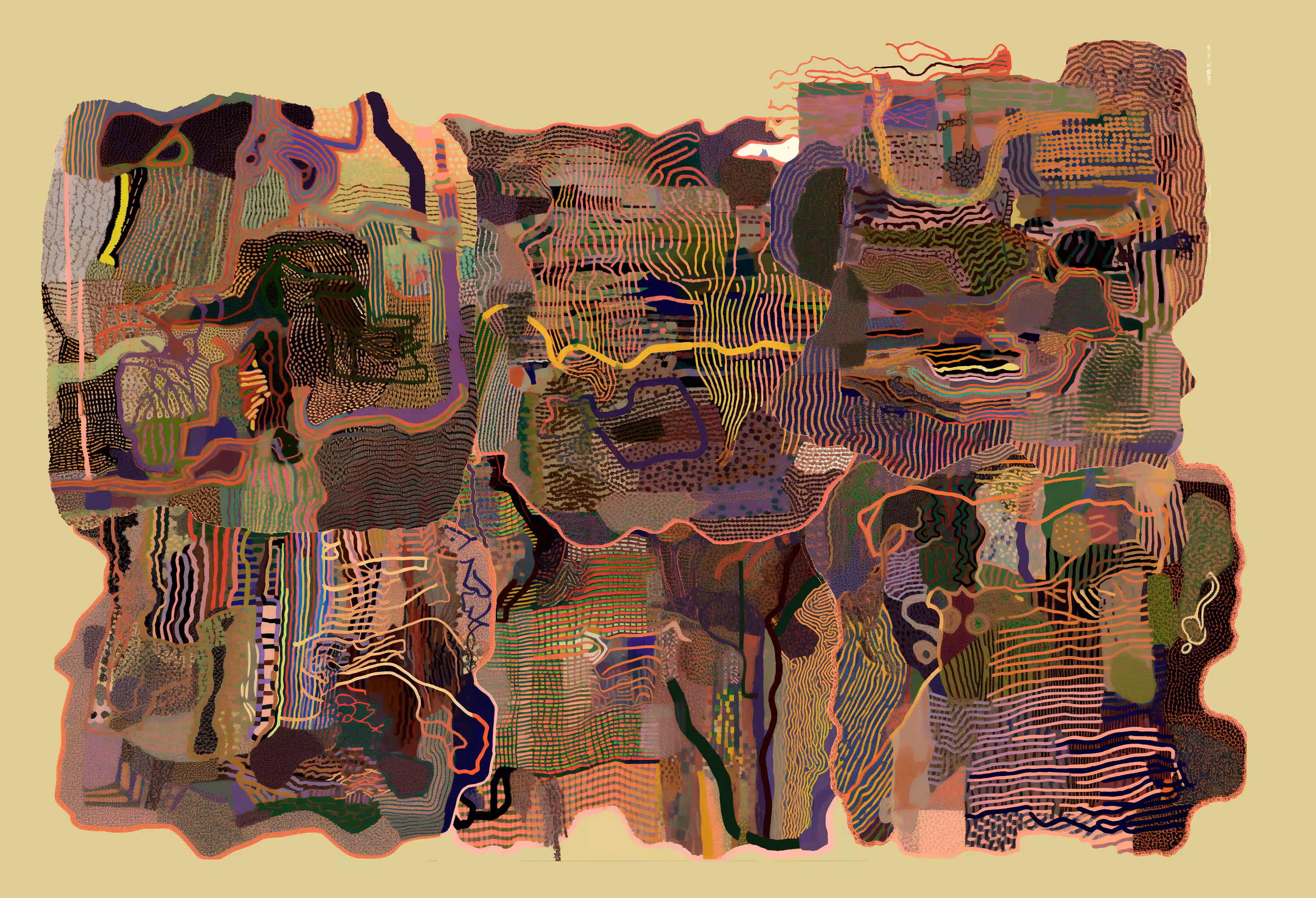 path inside a map inside an envelope hidden at plain sight seeing you get older 