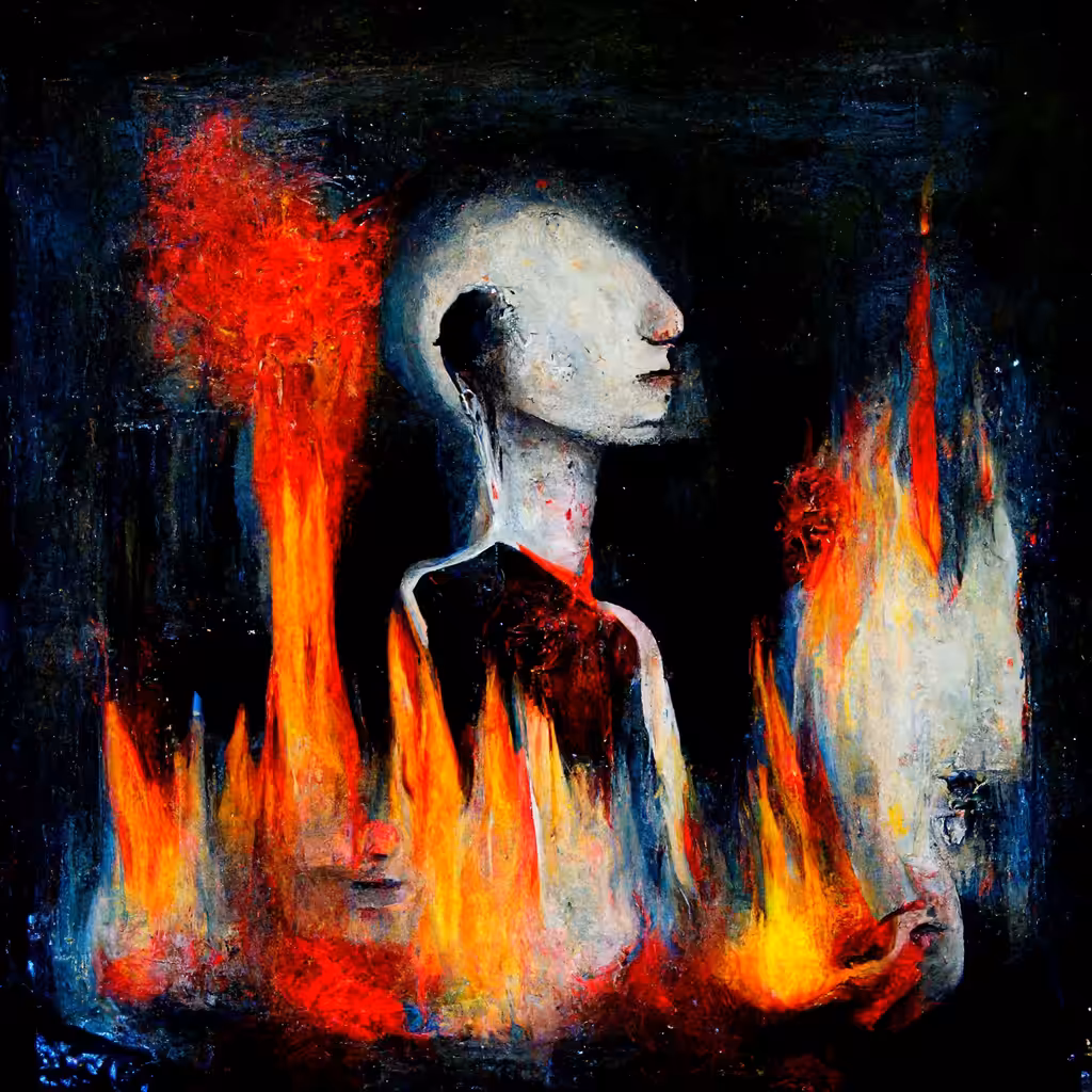 Unforgivable sin of having believed in yourself