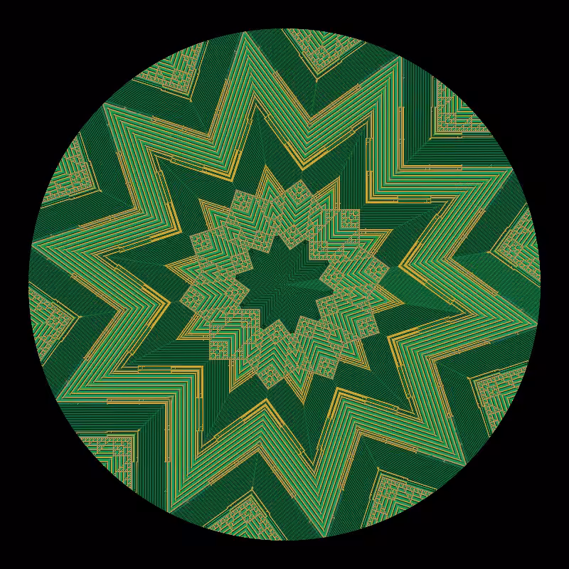 Binary kaleidoscope #154