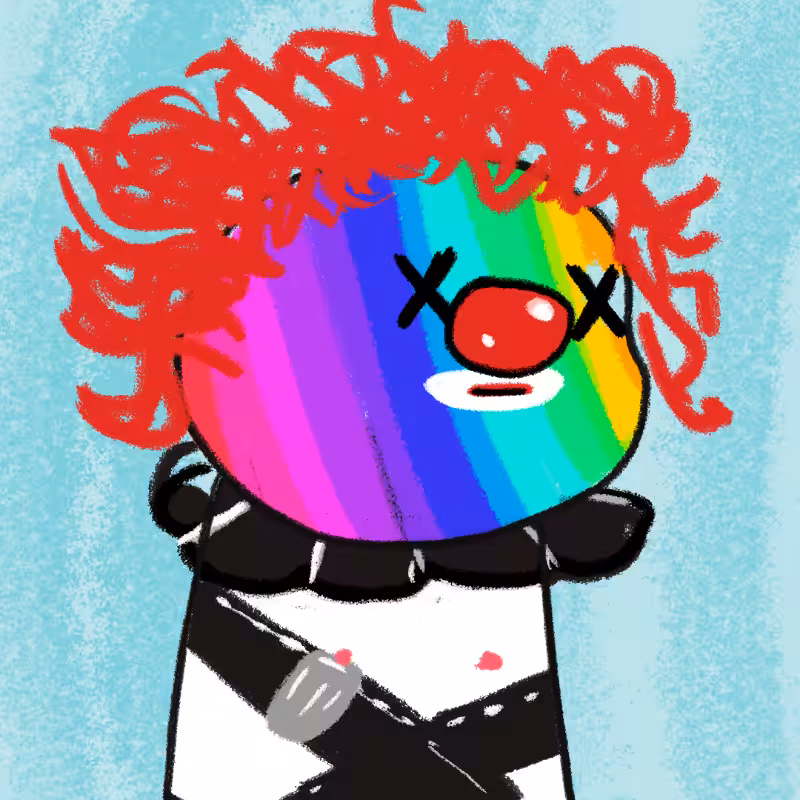 Peculiar clown #34