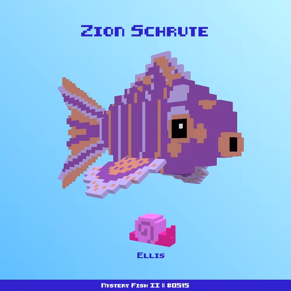 Zion Schrute :: Mystery Fish 0515/1000 