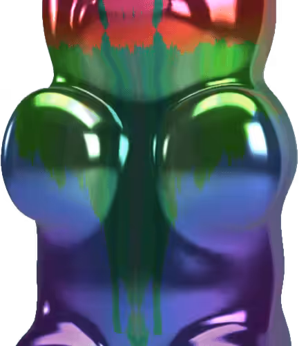 Rainbow Trip Gummy Bear #075