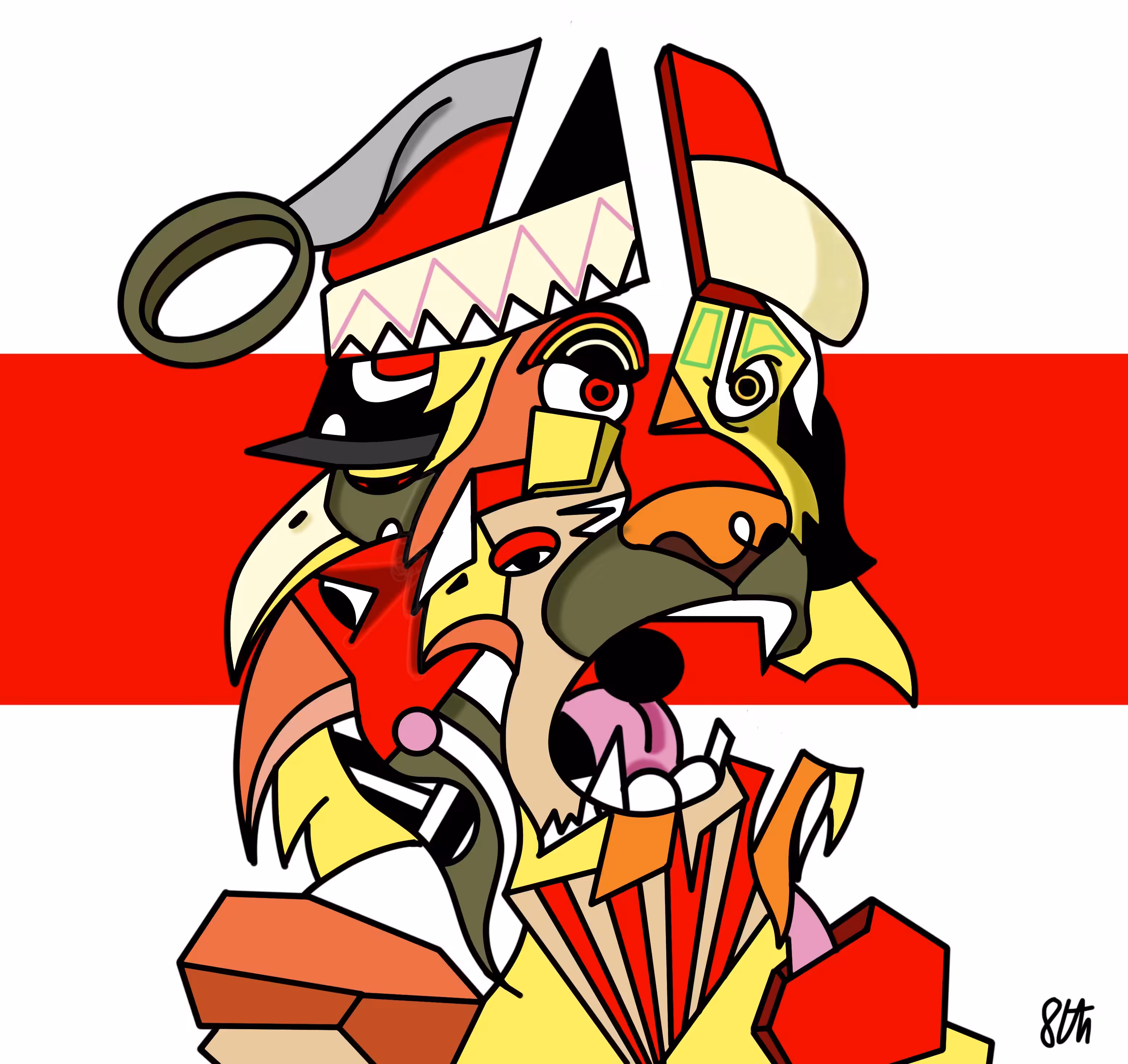 Geo Lazy Lions #2307 1/1