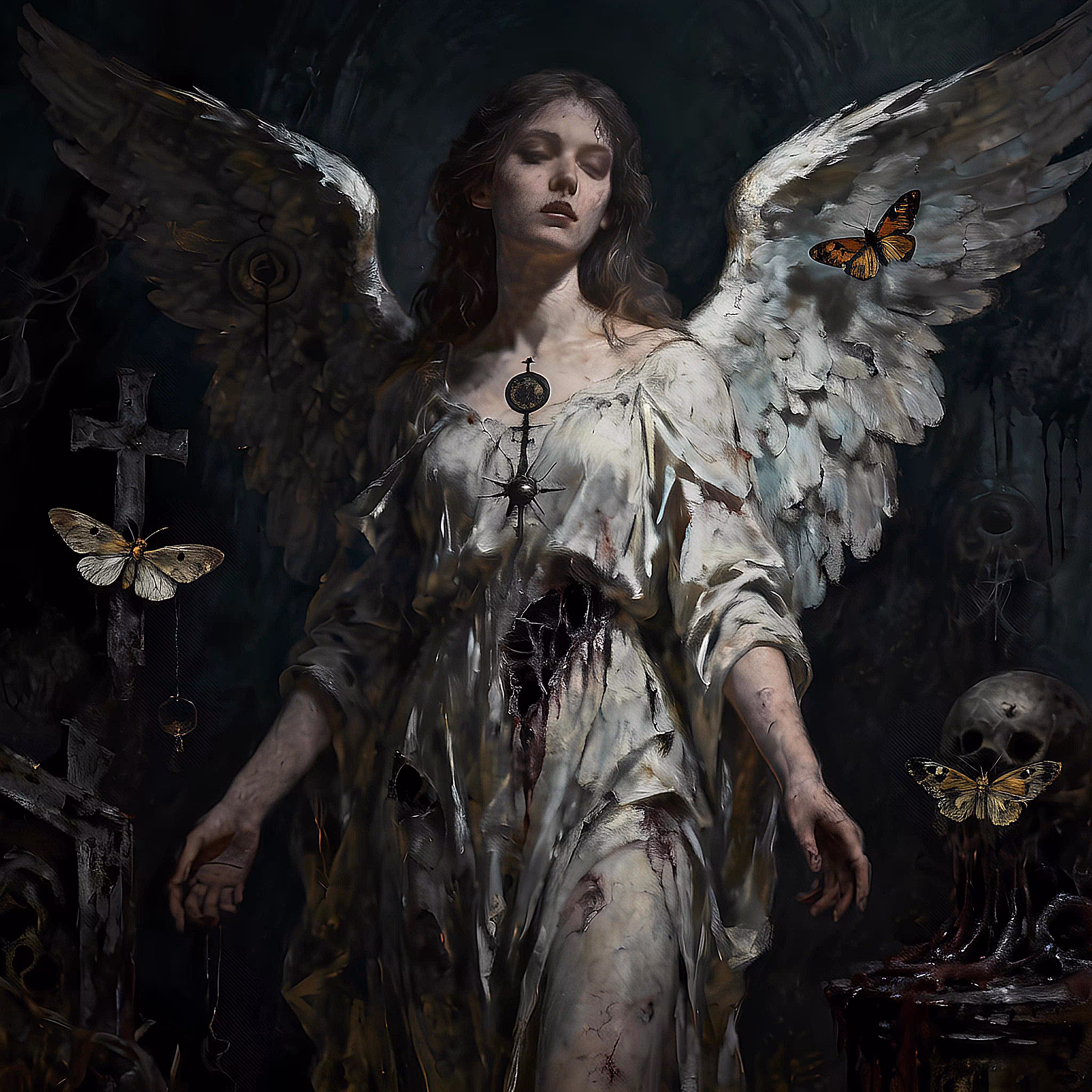 Abstract Hauntings: Dark Angel