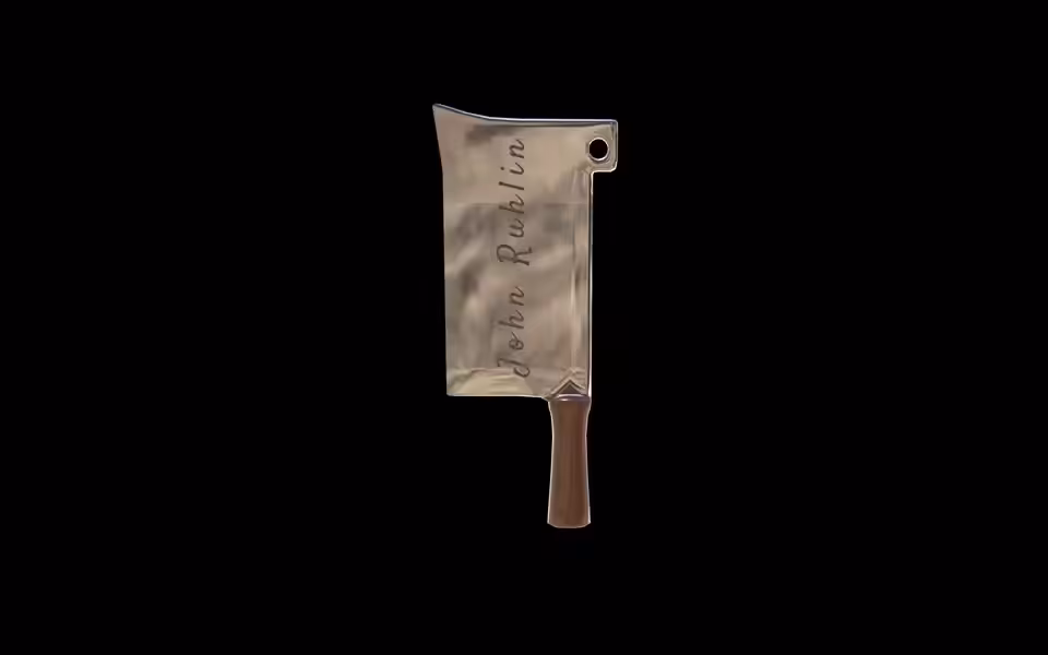 John Ruhlin's first NFT Knife