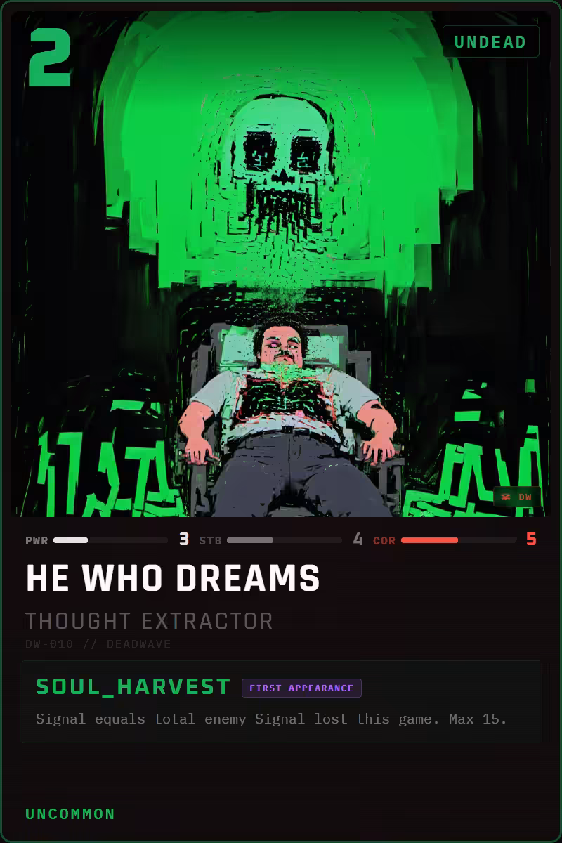 He Who Dreams — Thought Extractor