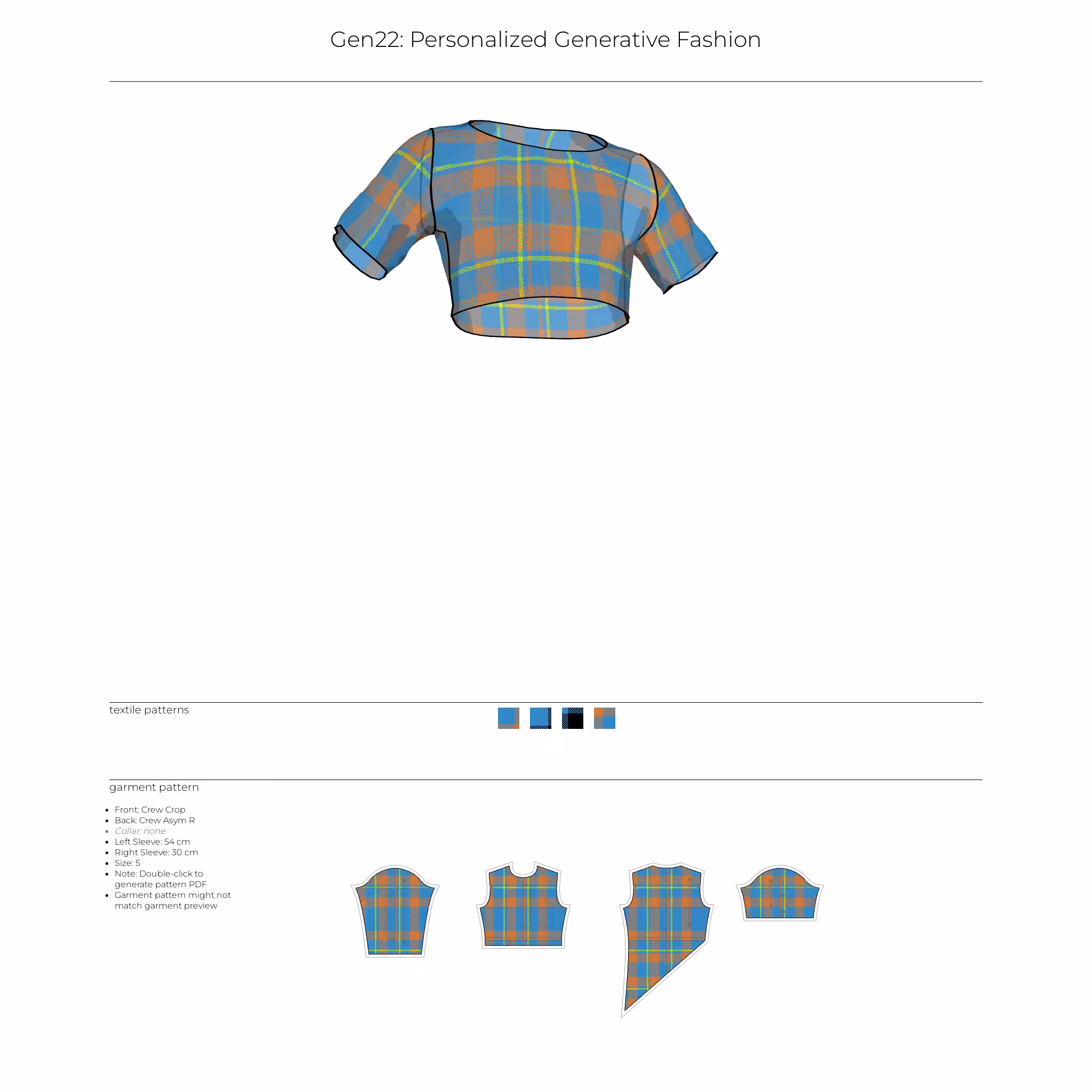 Gen22: Personalized Generative Fashion #115