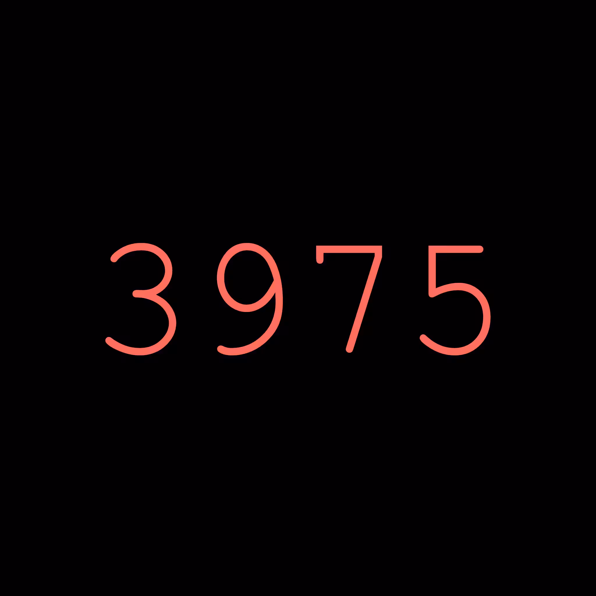 3975