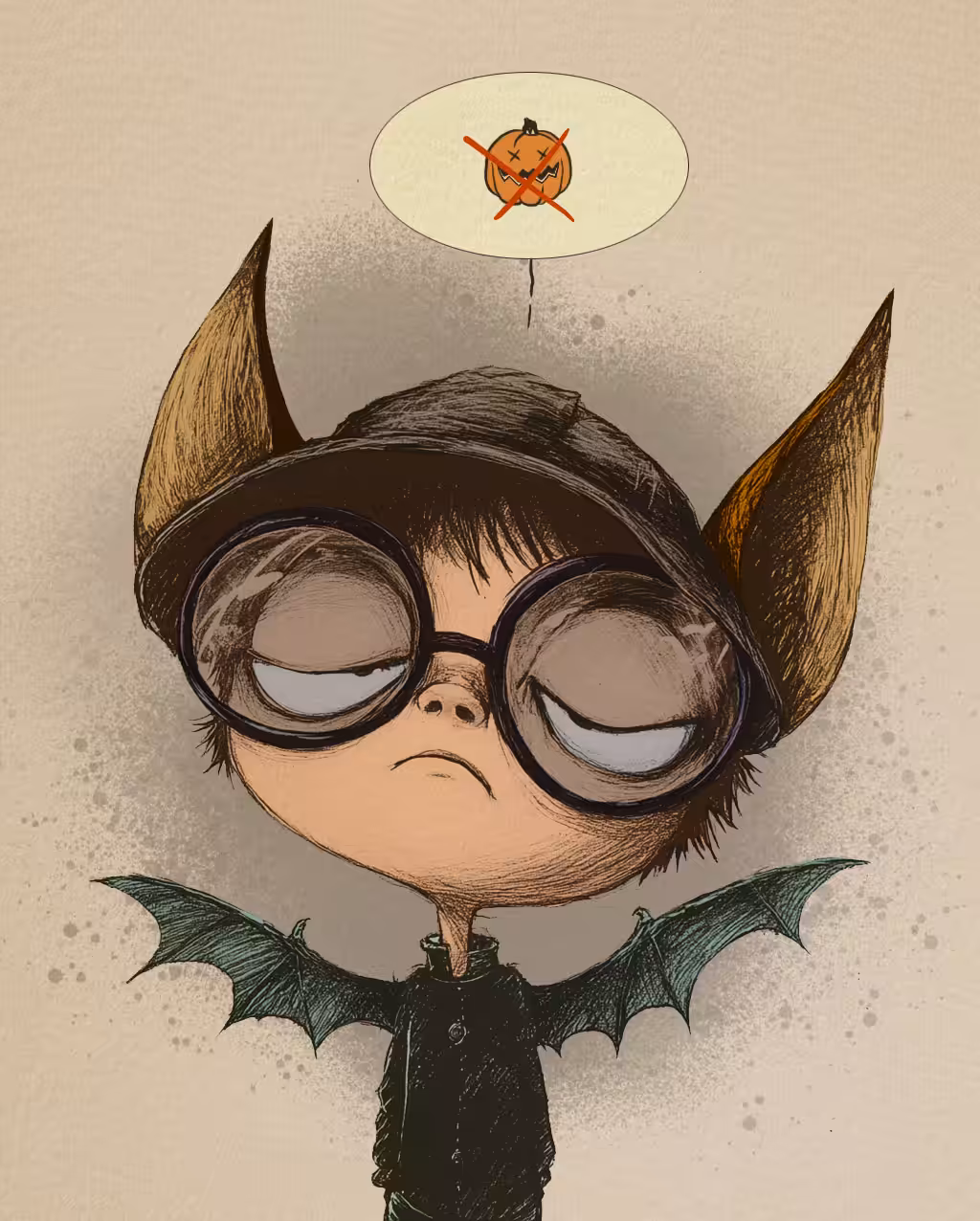 The Child who hates Halloween