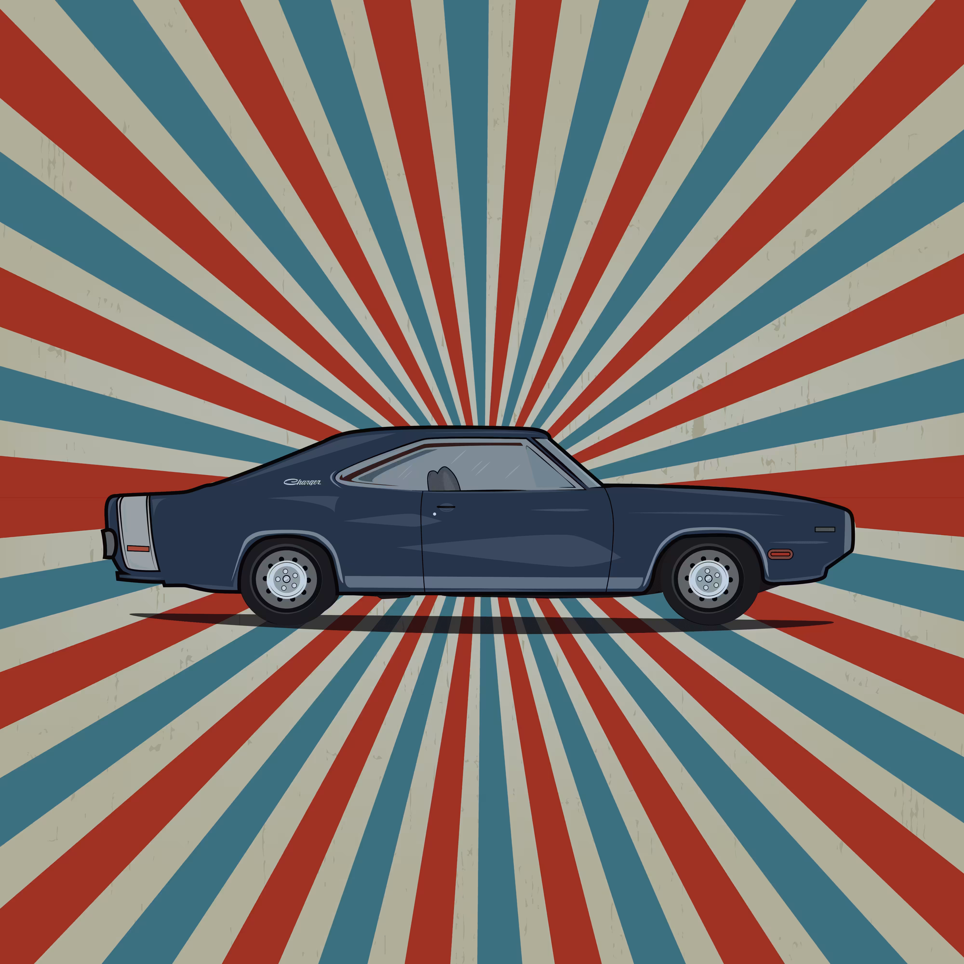 THERETRO #1 - 1969 DODGE CHARGER
