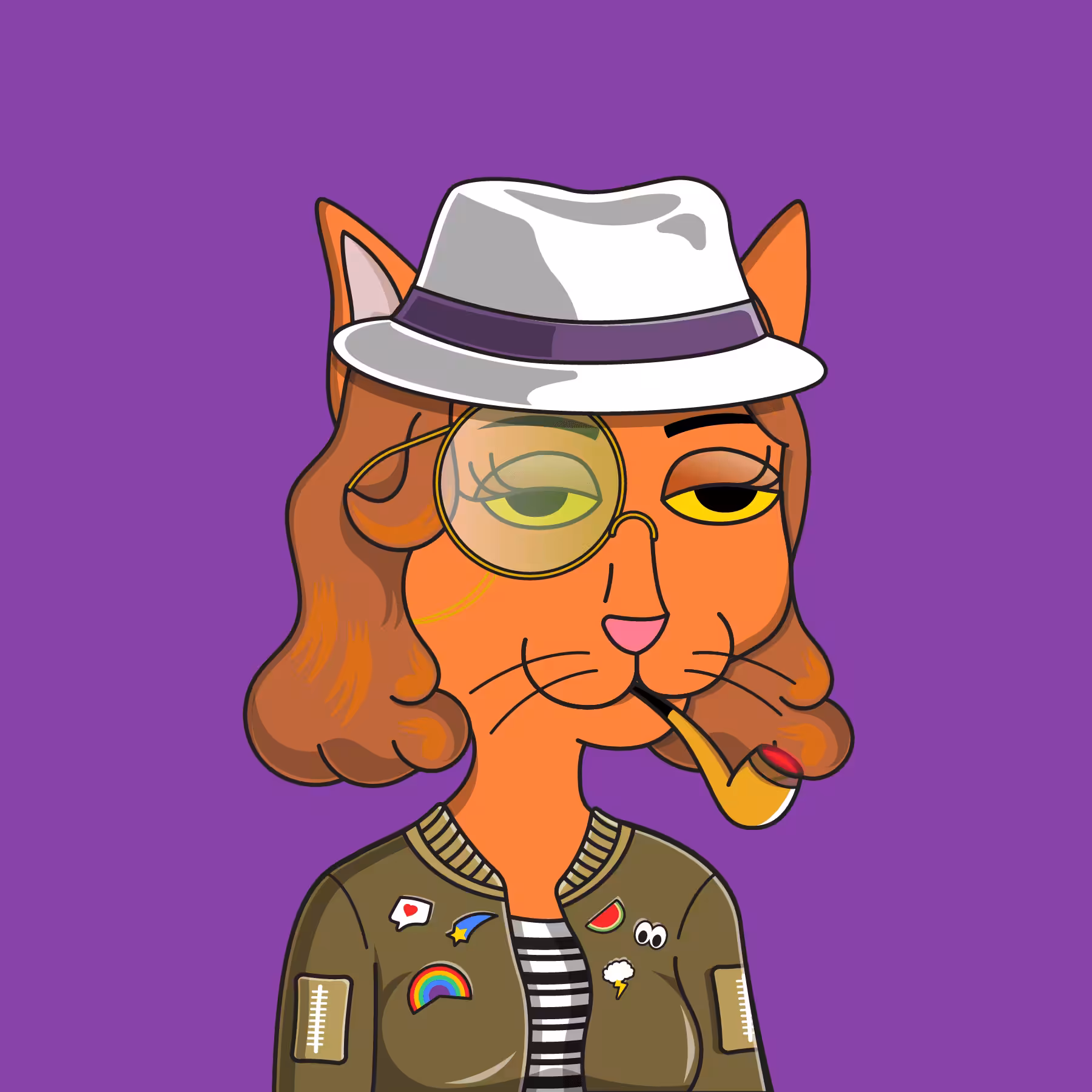 Girl Cats Club: Girl Cat #469