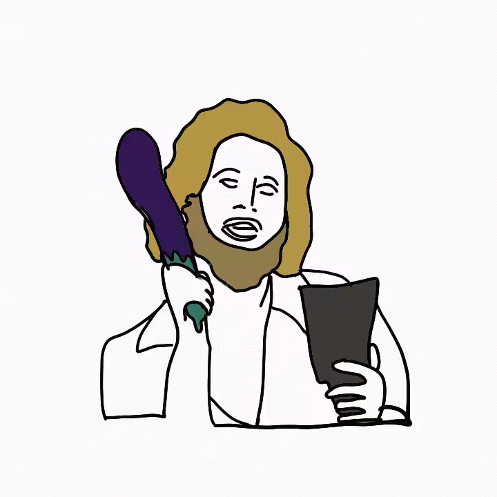 I got a fever,  and the only prescription is more aubergine. 