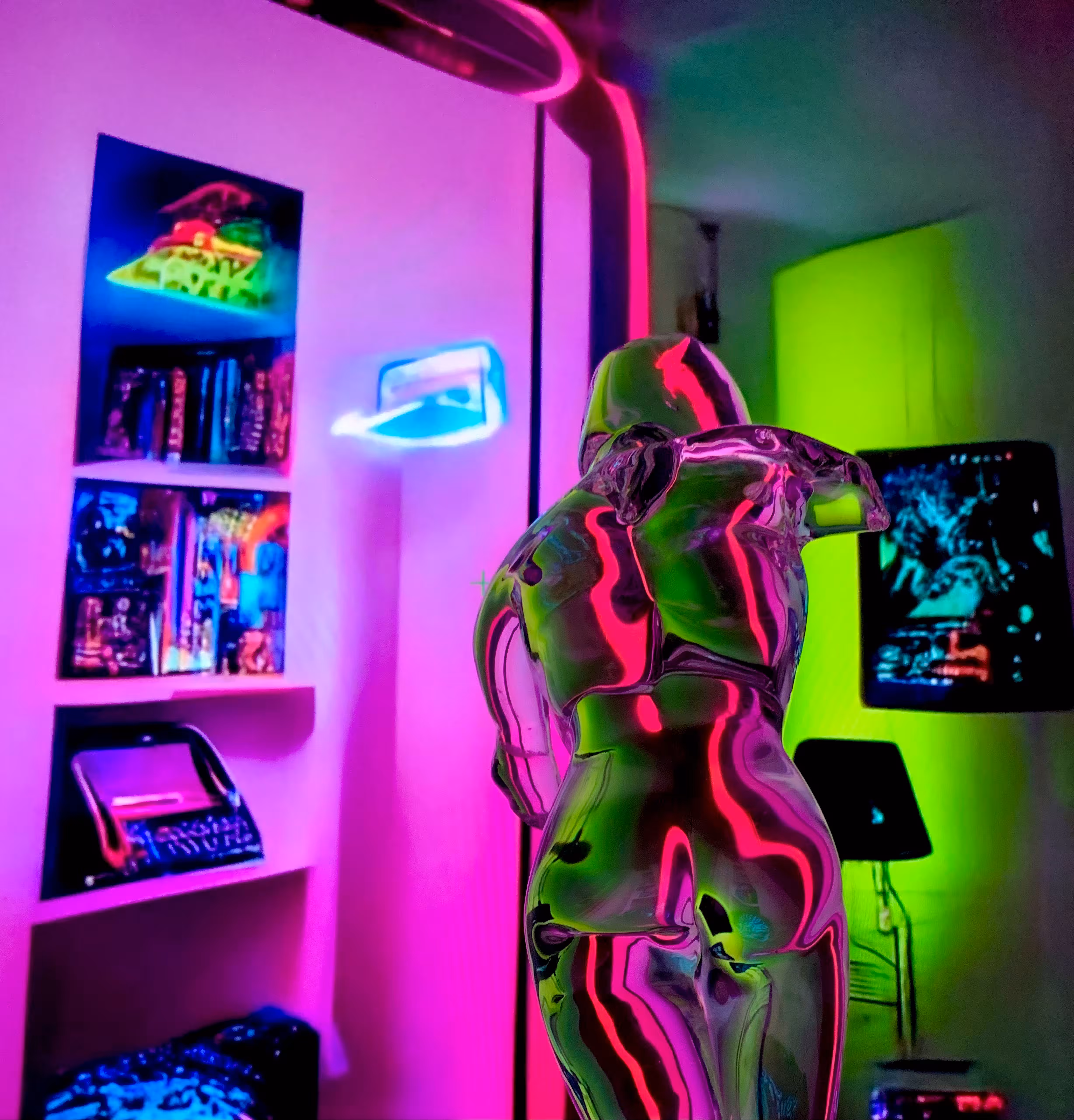 Figure_Study in Neon Dwelling 