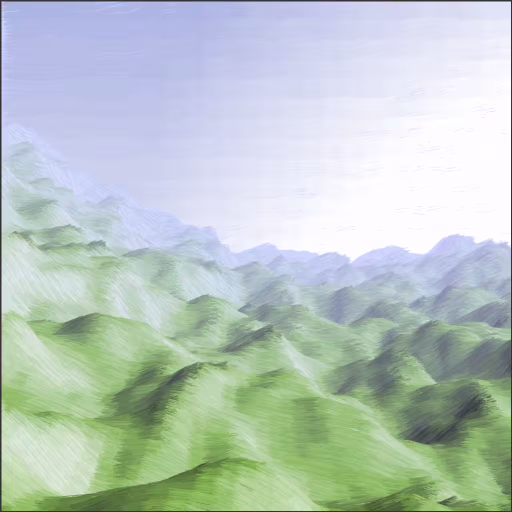 Lush Fields  #143