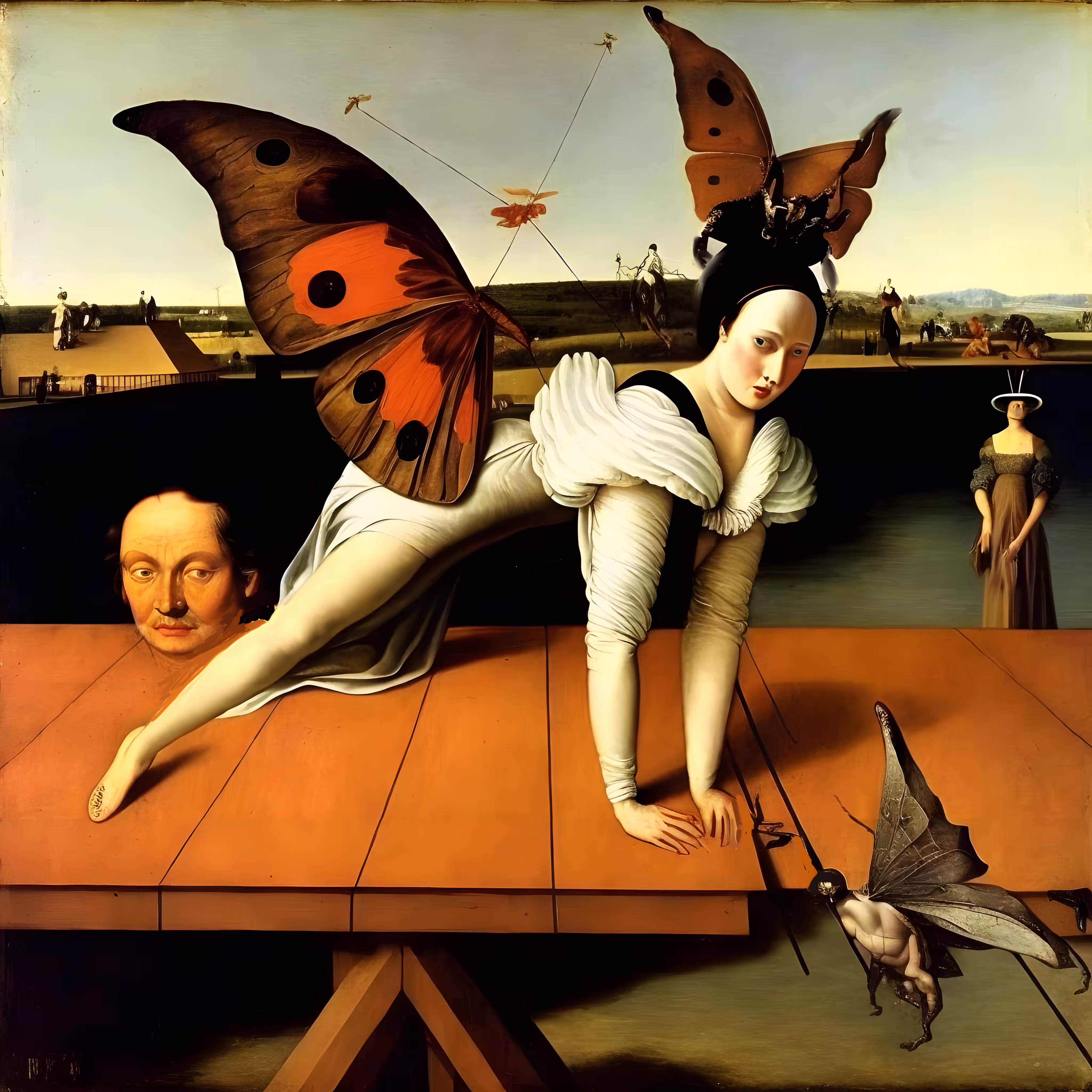 Butterfly solitude