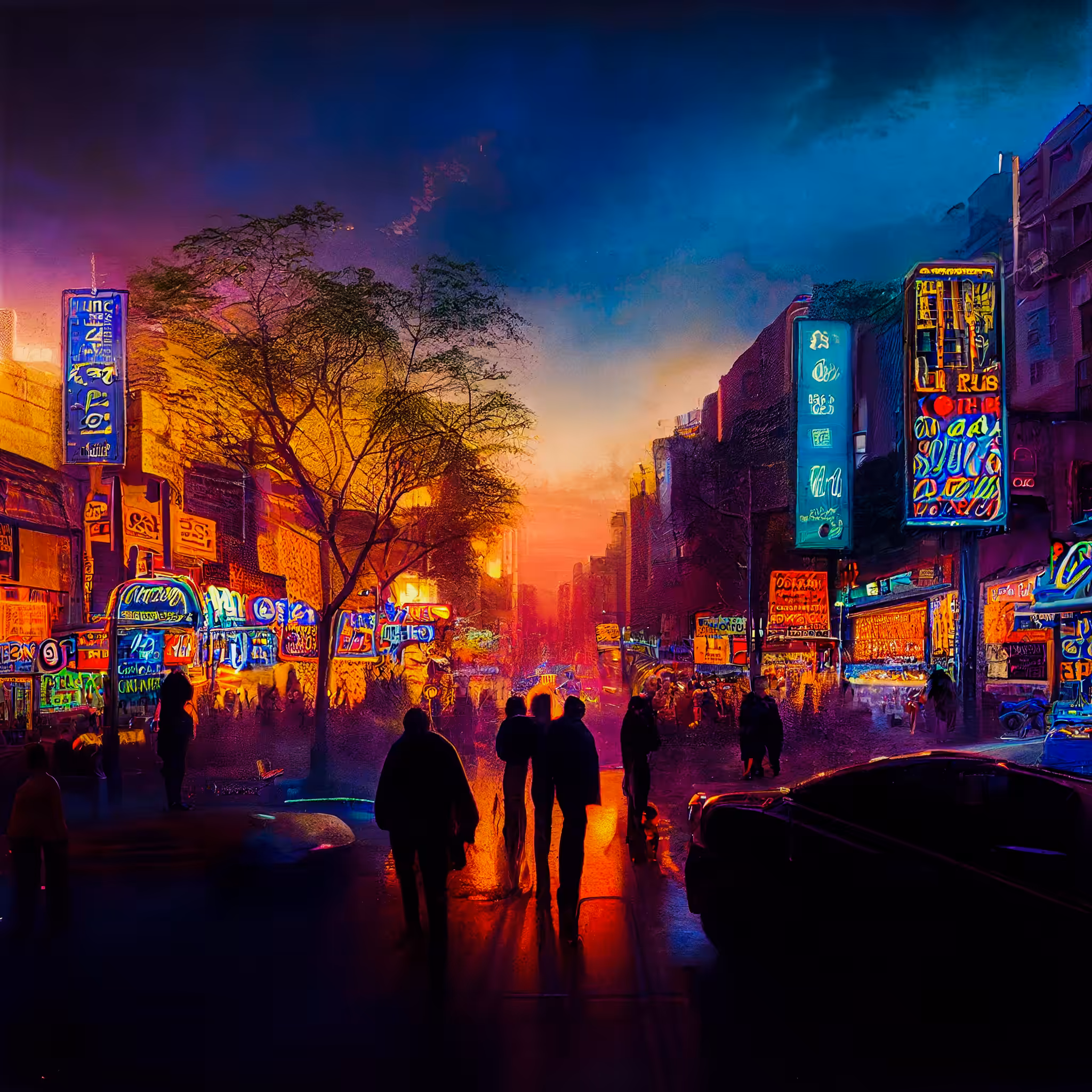 Boulevard of Neon Dreams