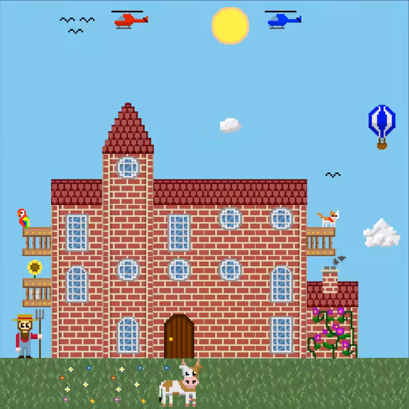 2D Mansion #336