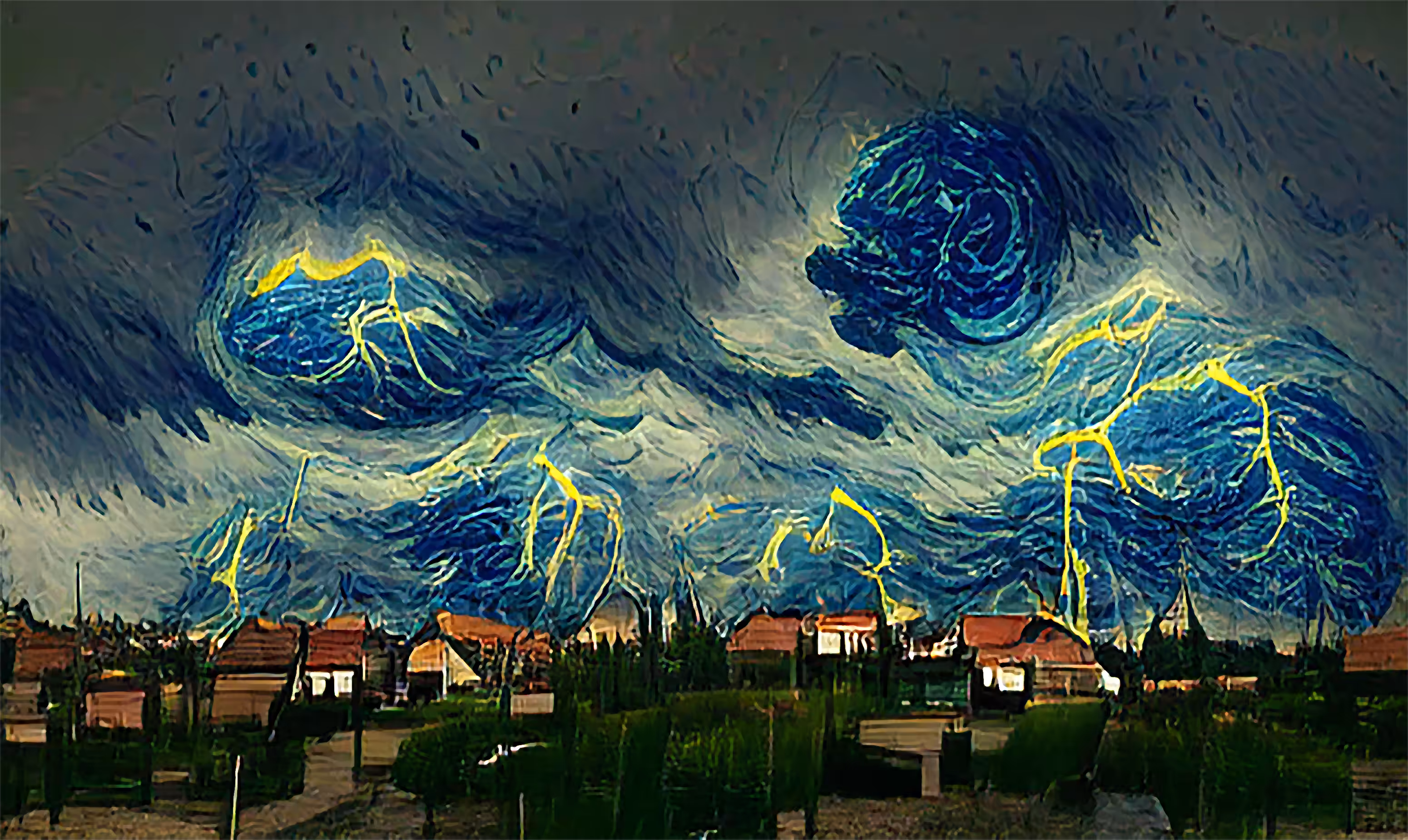 Vincent style: Thunderstorm