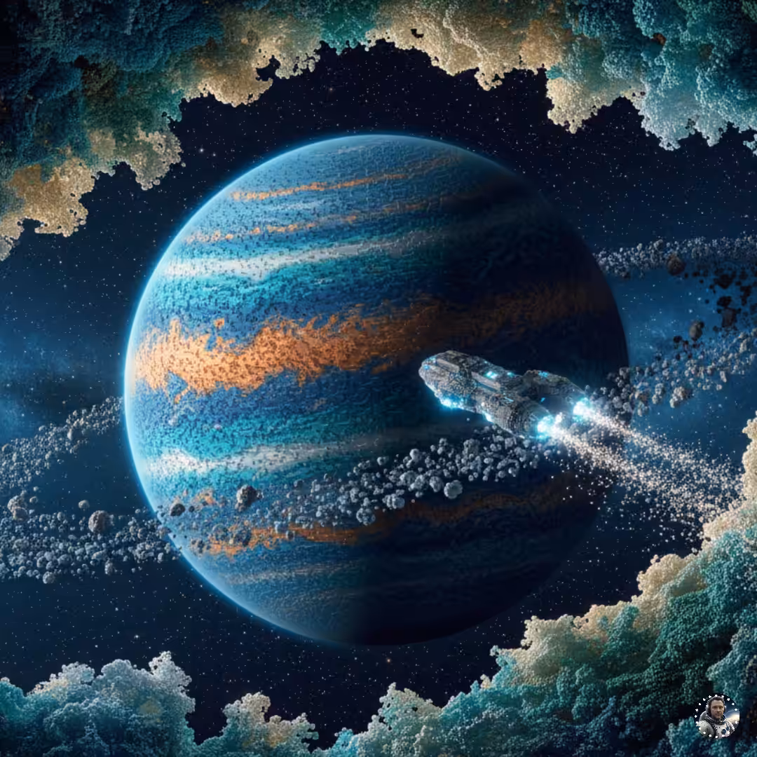 🚀 Cosmic Inspirations: Digital Echoes