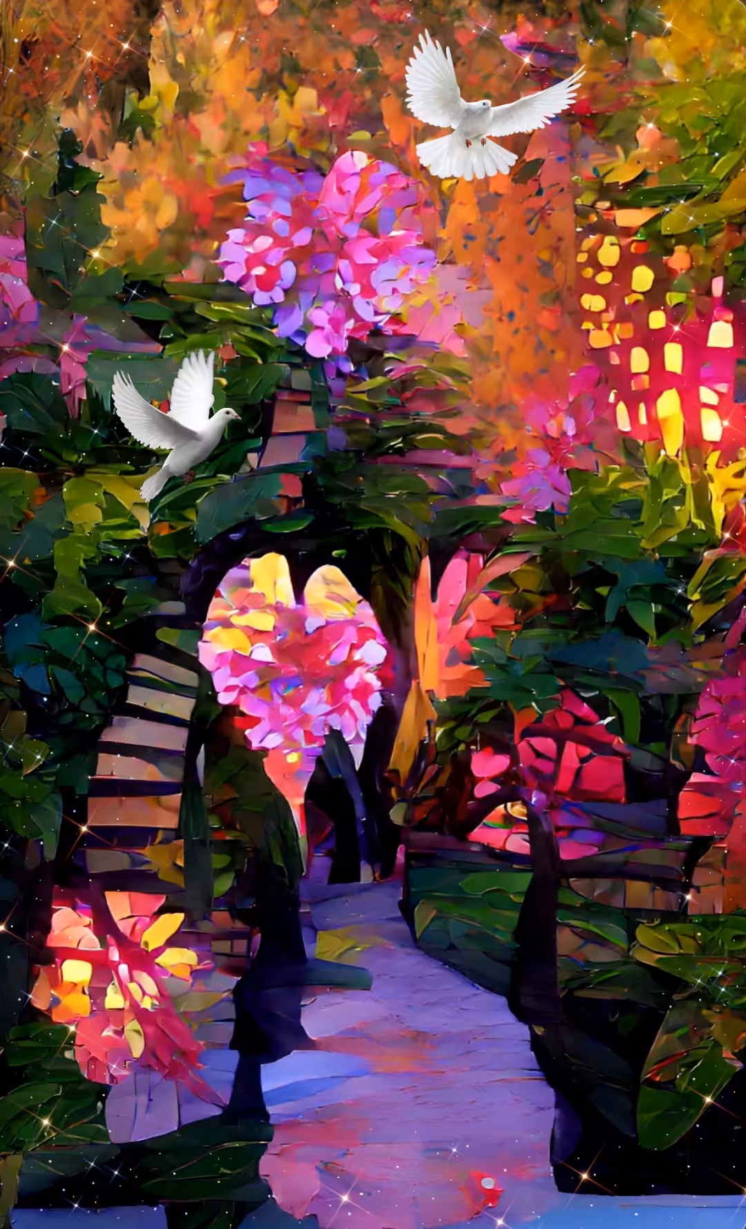 Peaceful Garden Walk