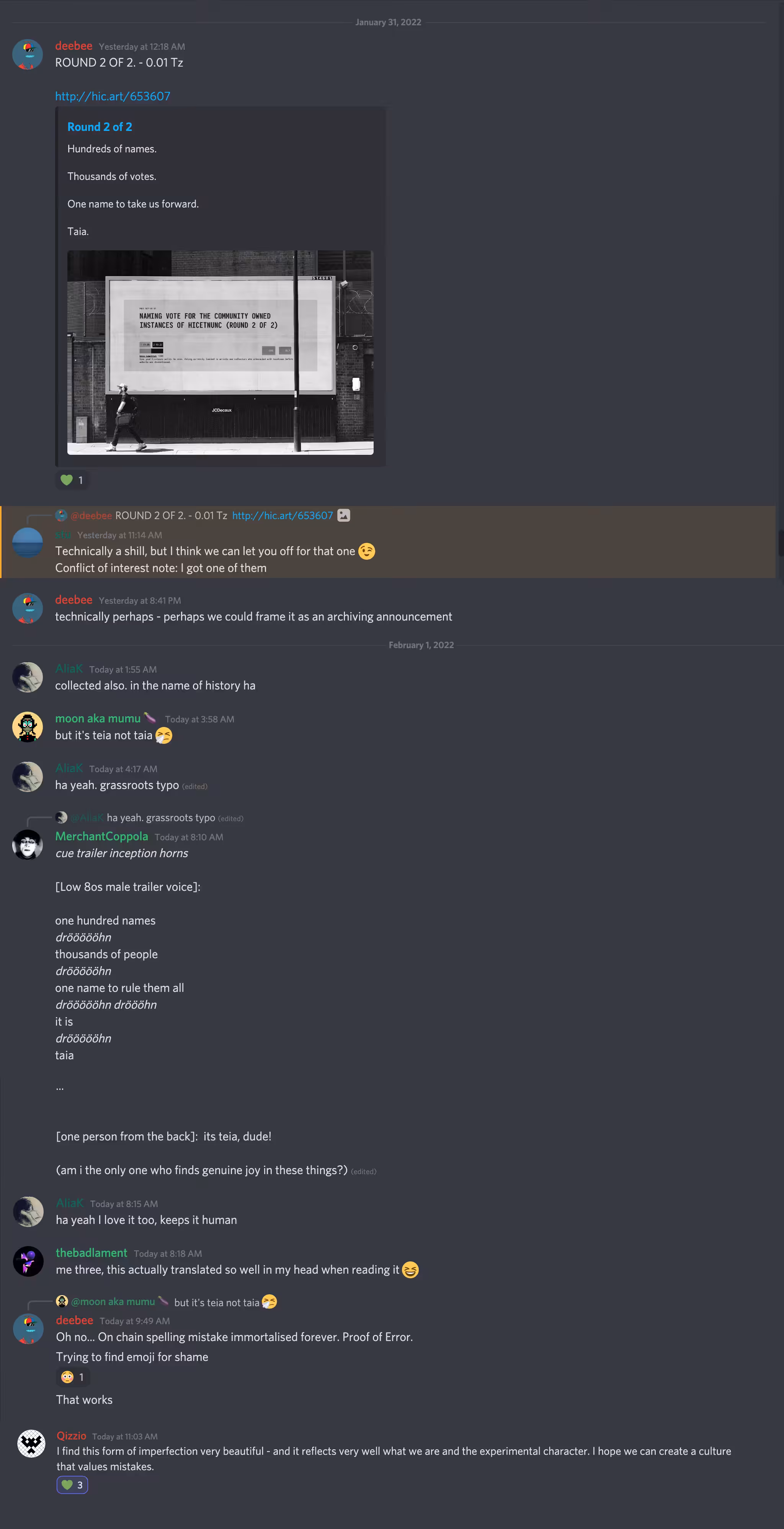 Proof of Error