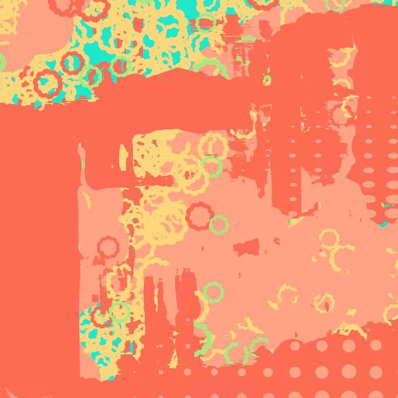 Abstract Paint Alive #1