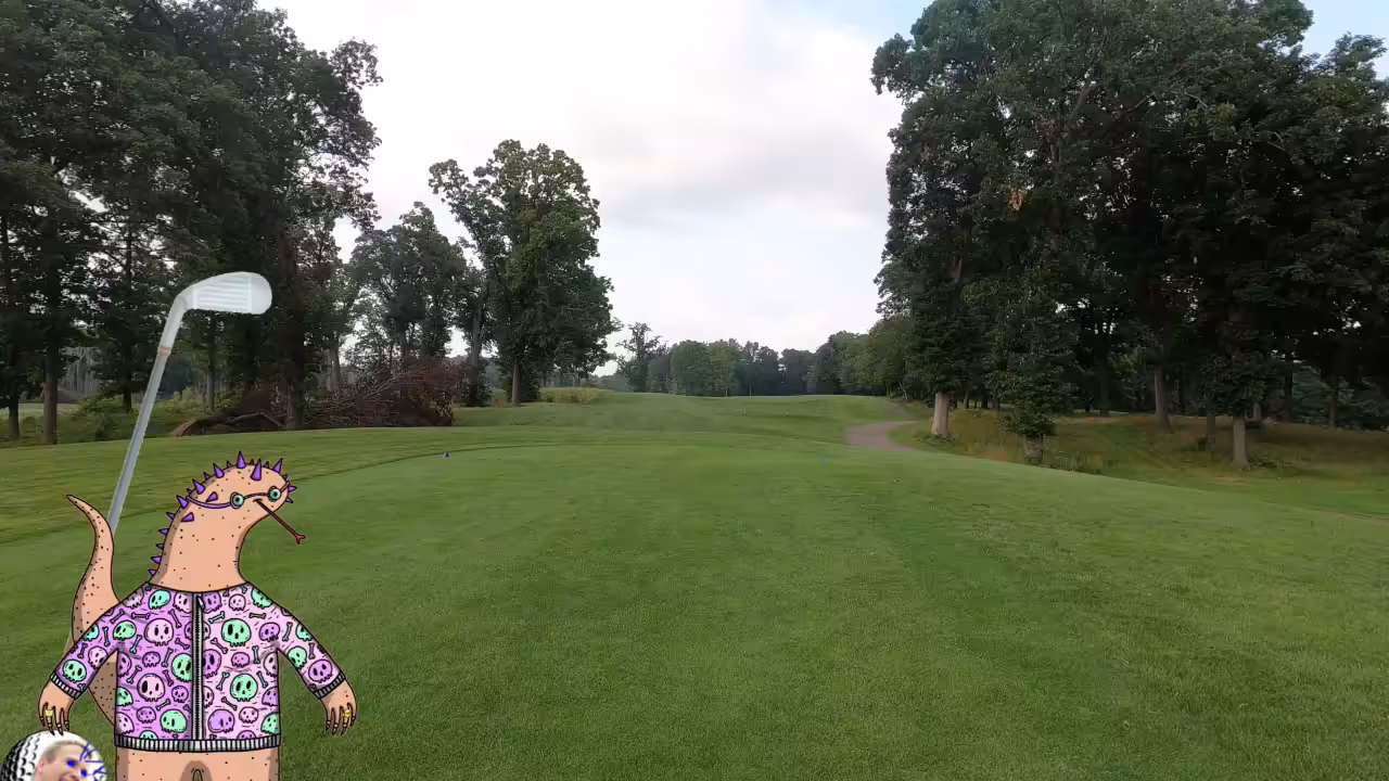 Golf #14 - Indiana - "Tezzardz on hole #841"