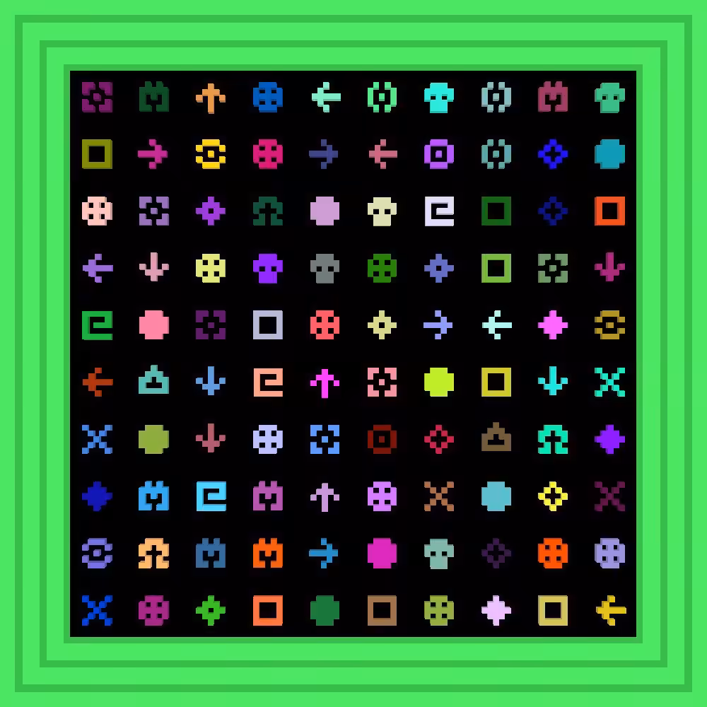 Nft :: Procedural Symbols #114/1000