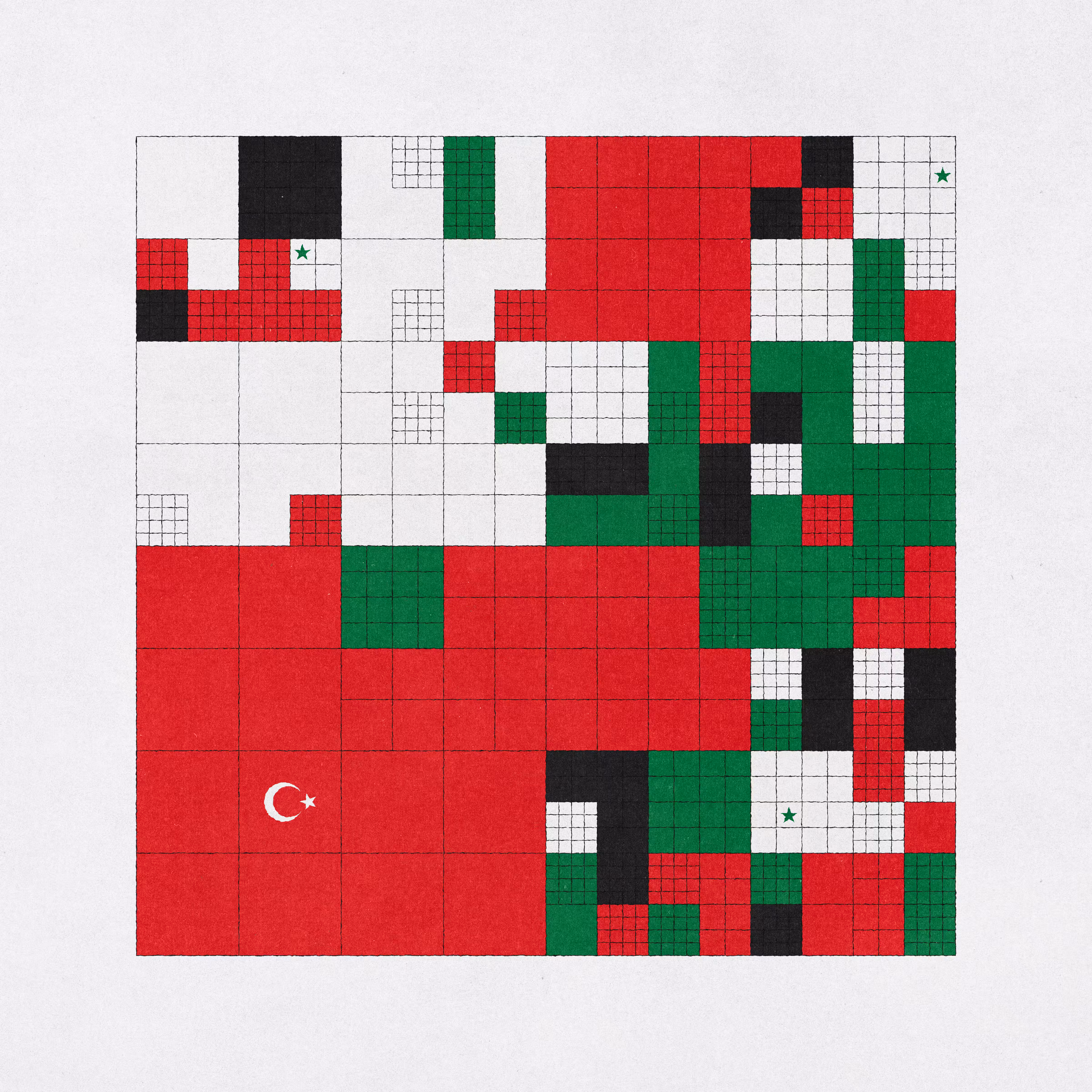 Palettes - For Syria. For Turkey.
