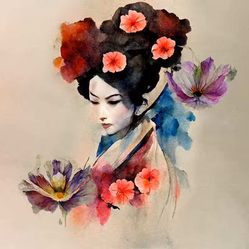 Flower Geisha #6