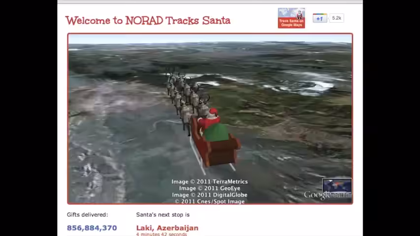 Song A Day: NORAD SANTA TRACKER BLUES