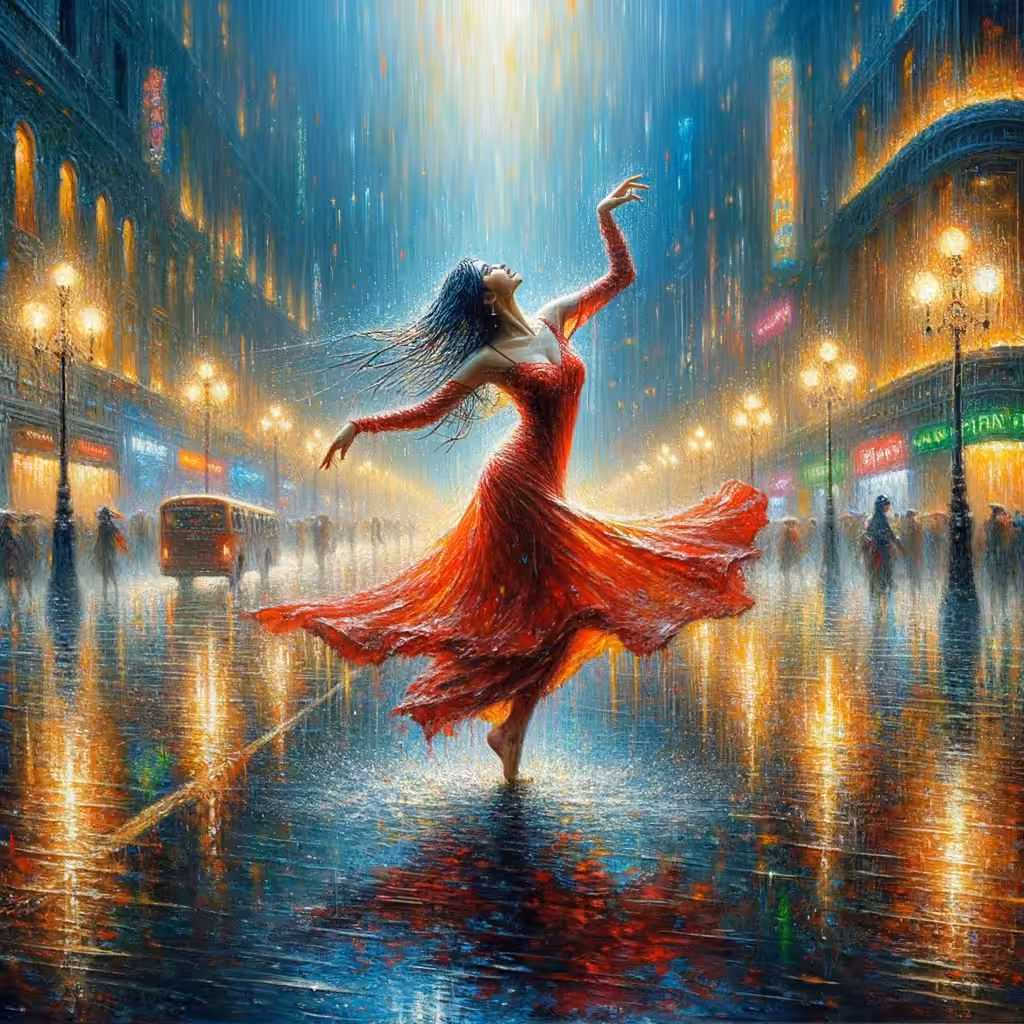Streetlight Storm Symphony
