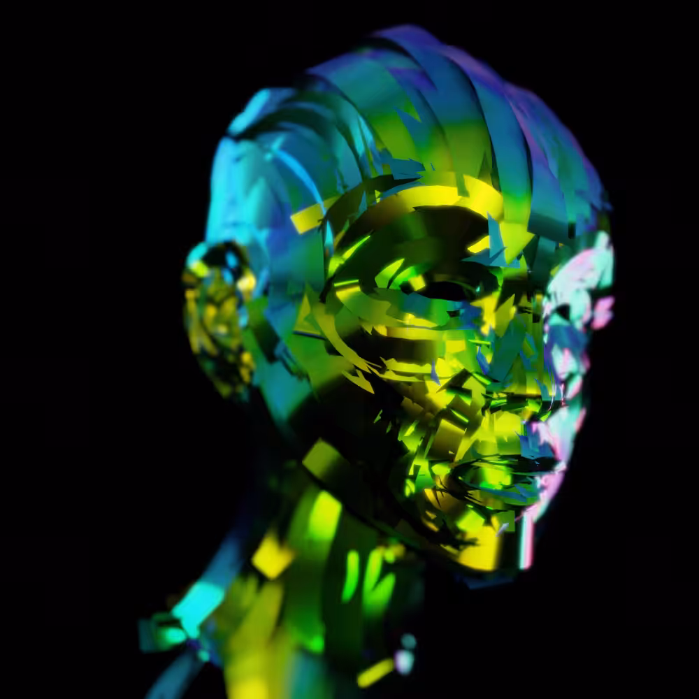#1 / Portrait Of An Iridescent Woman