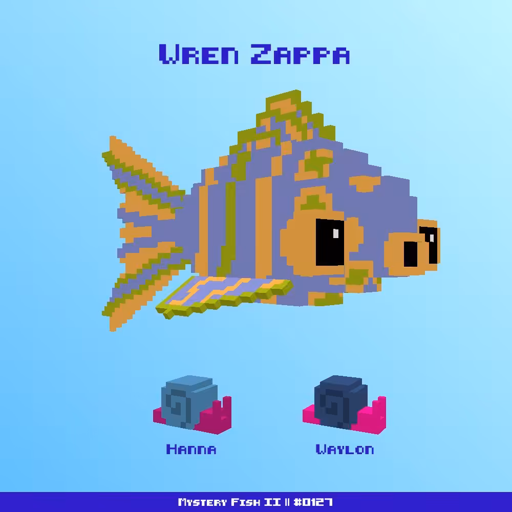 Wren Zappa :: Mystery Fish 0127/1000