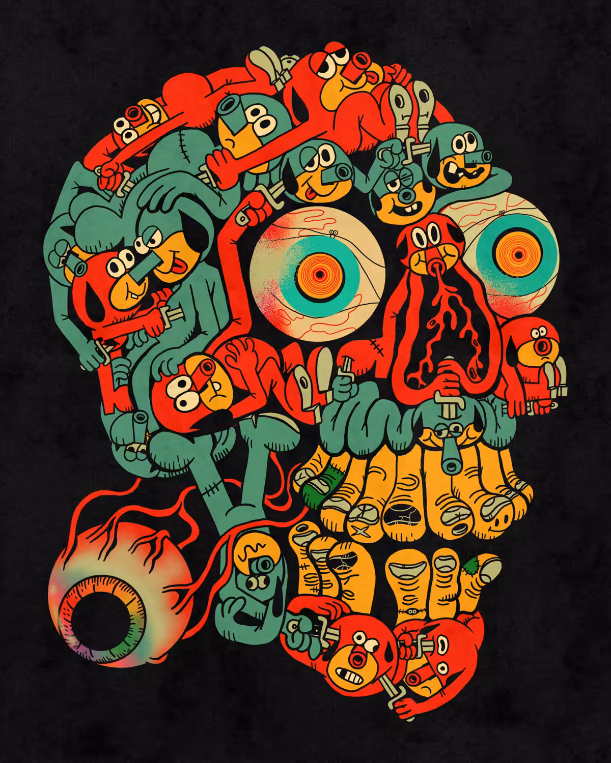 Glitch Brain Stabber