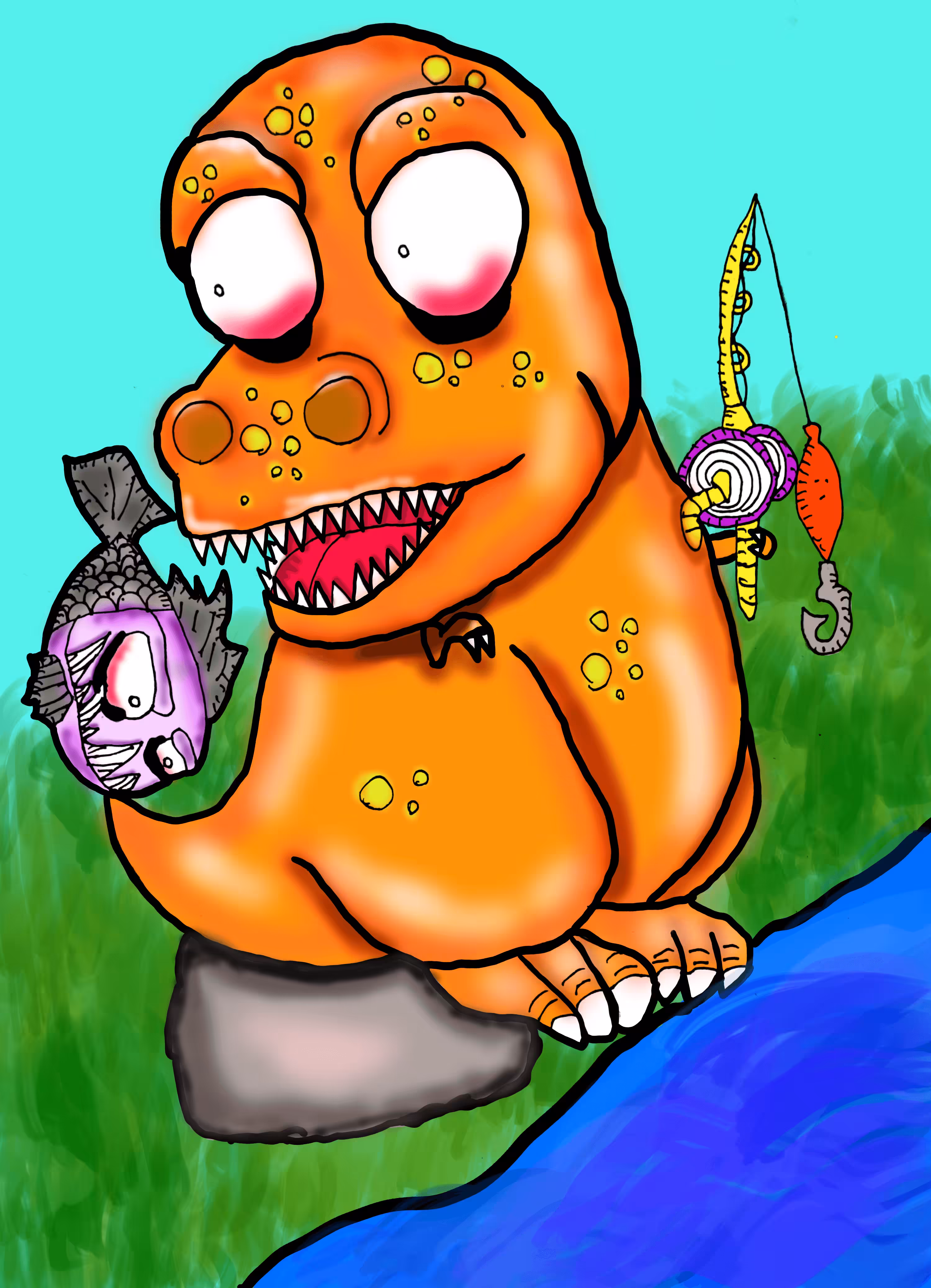 silly T-Rex No. 82 BiteMe